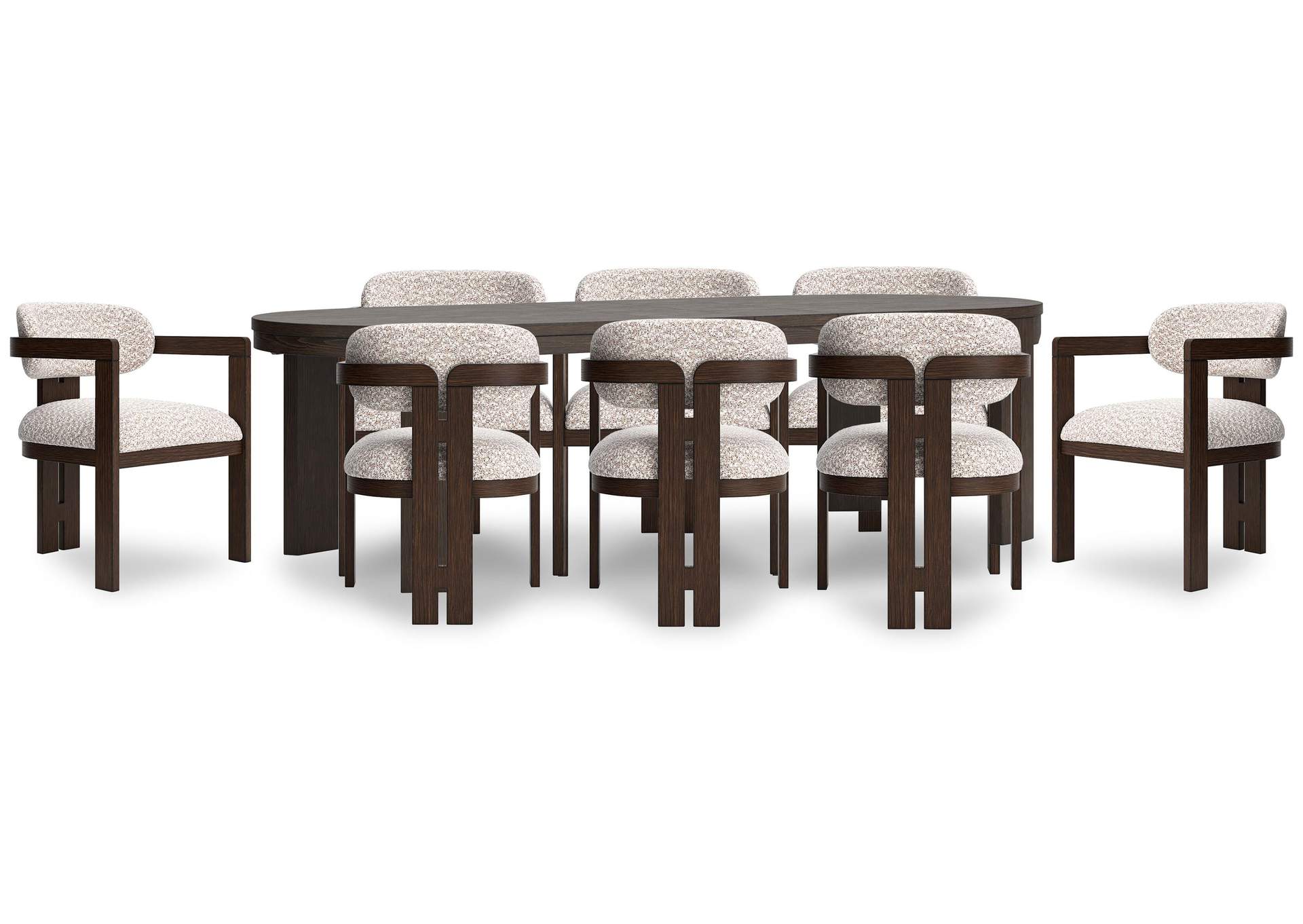 Neo Extendable Dining Table and 8 Chairs image 1
