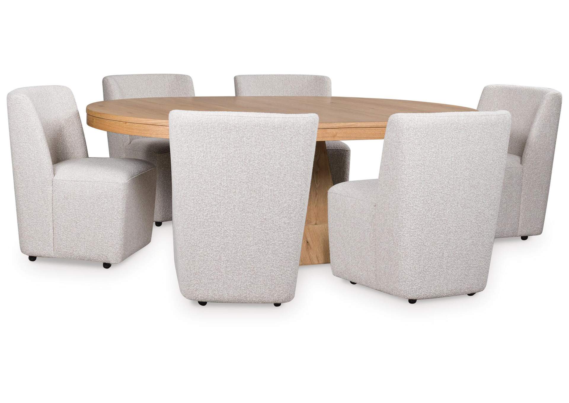 Bracken Extendable Dining Table and 6 Chairs image 1