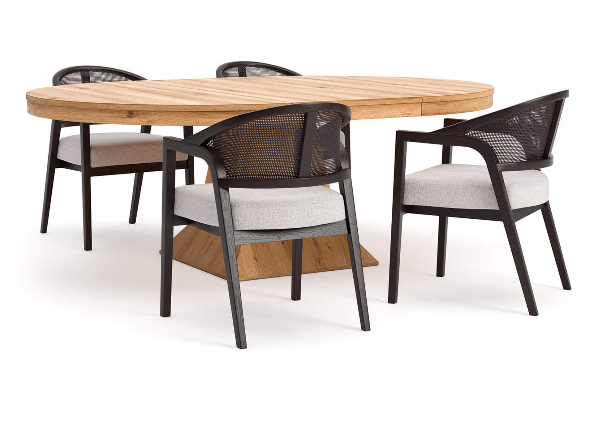 Bracken Extendable Dining Table and 4 Chairs
