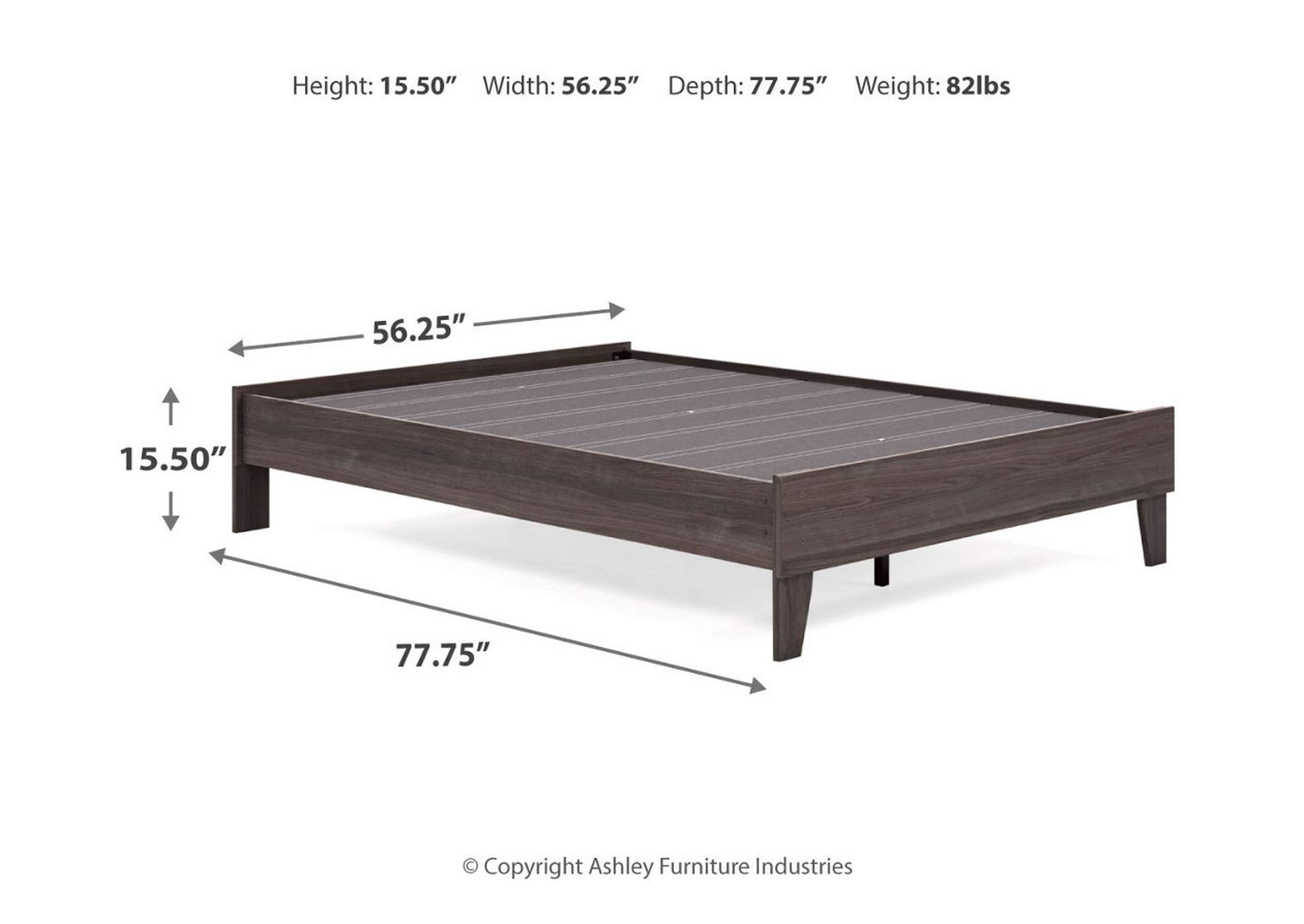 Brymont Full Platform Bed image 9