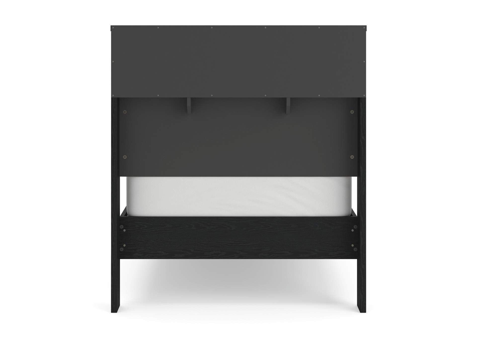 Kozmour Twin Bookcase Complete Bed Frame image 6