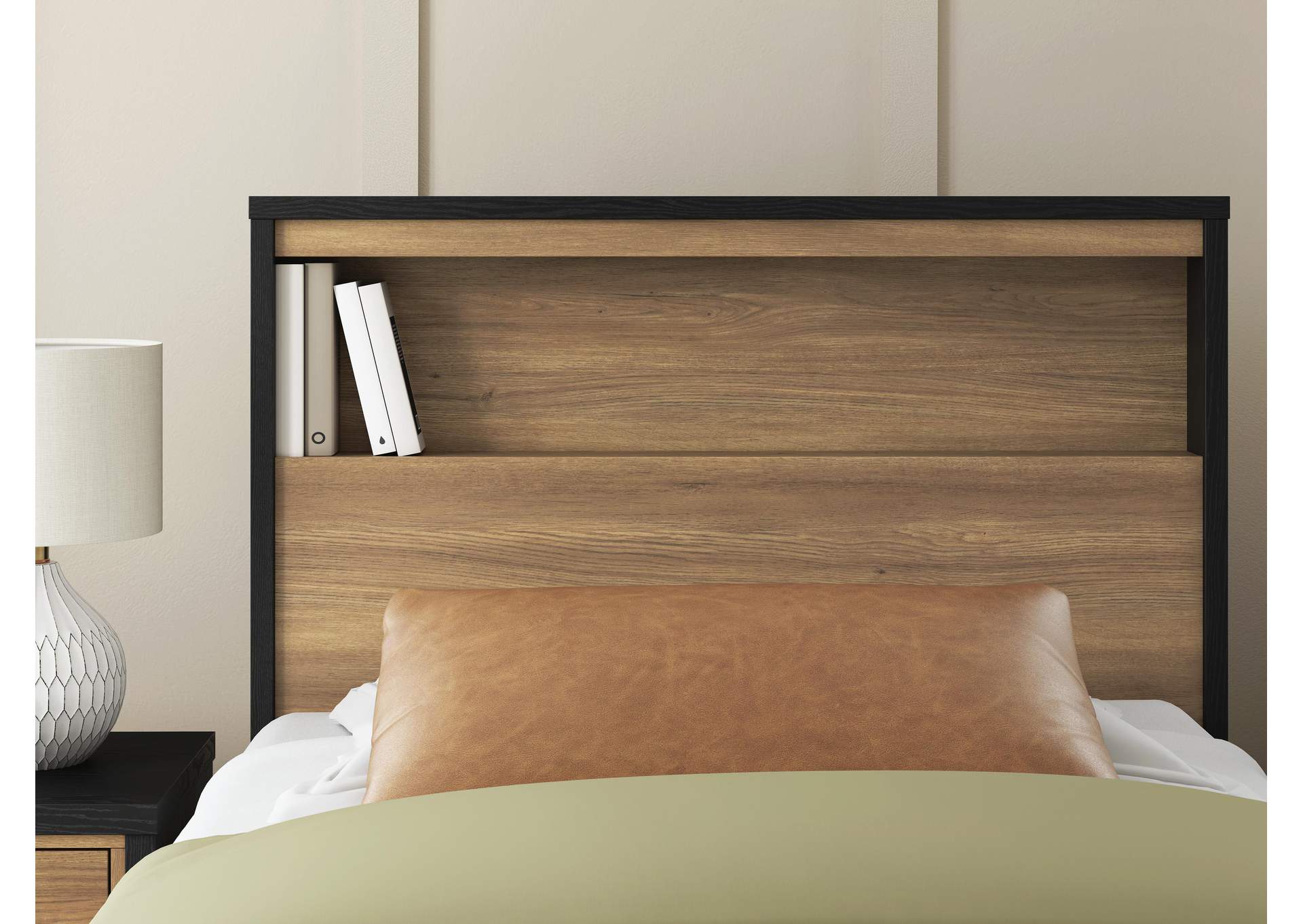 Kozmour Twin Bookcase Complete Bed Frame image 9