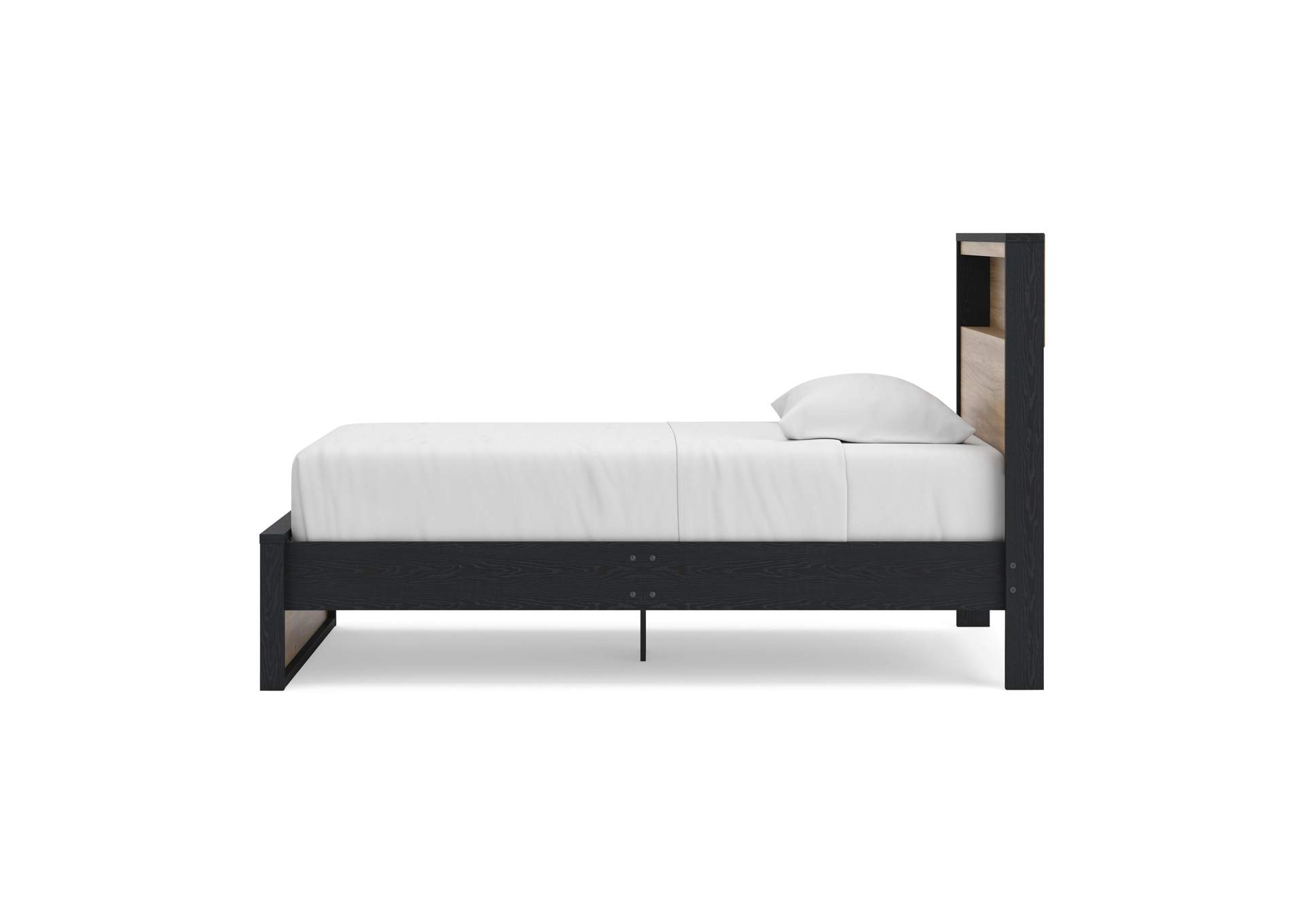 Kozmour Twin Bookcase Complete Bed Frame image 8