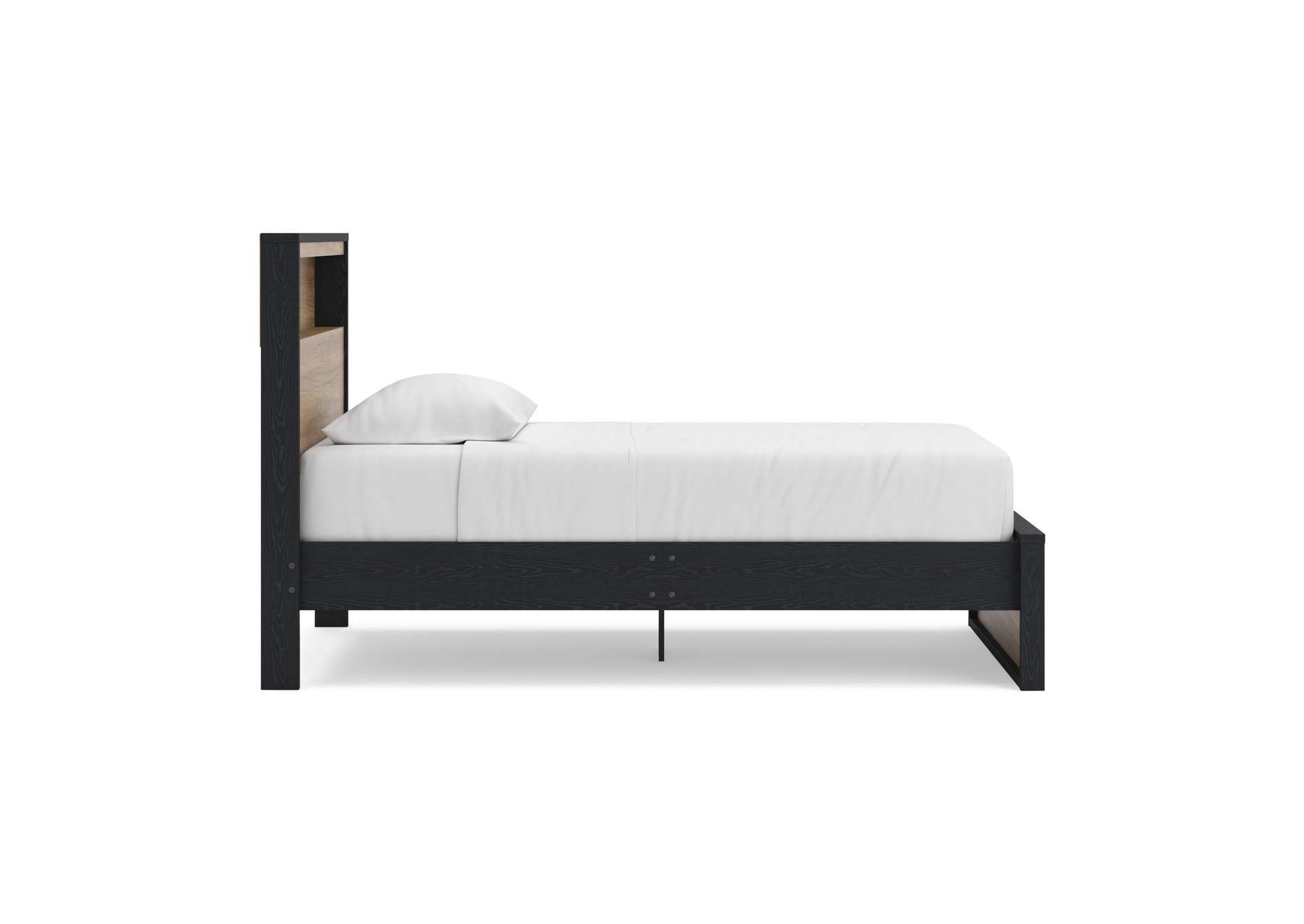 Kozmour Twin Bookcase Complete Bed Frame image 7