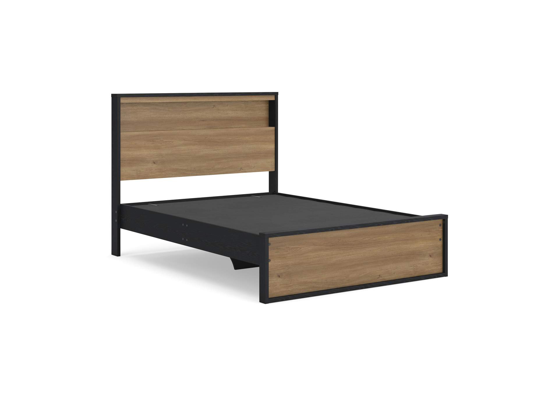 Kozmour Full Bookcase Complete Bed Frame image 3