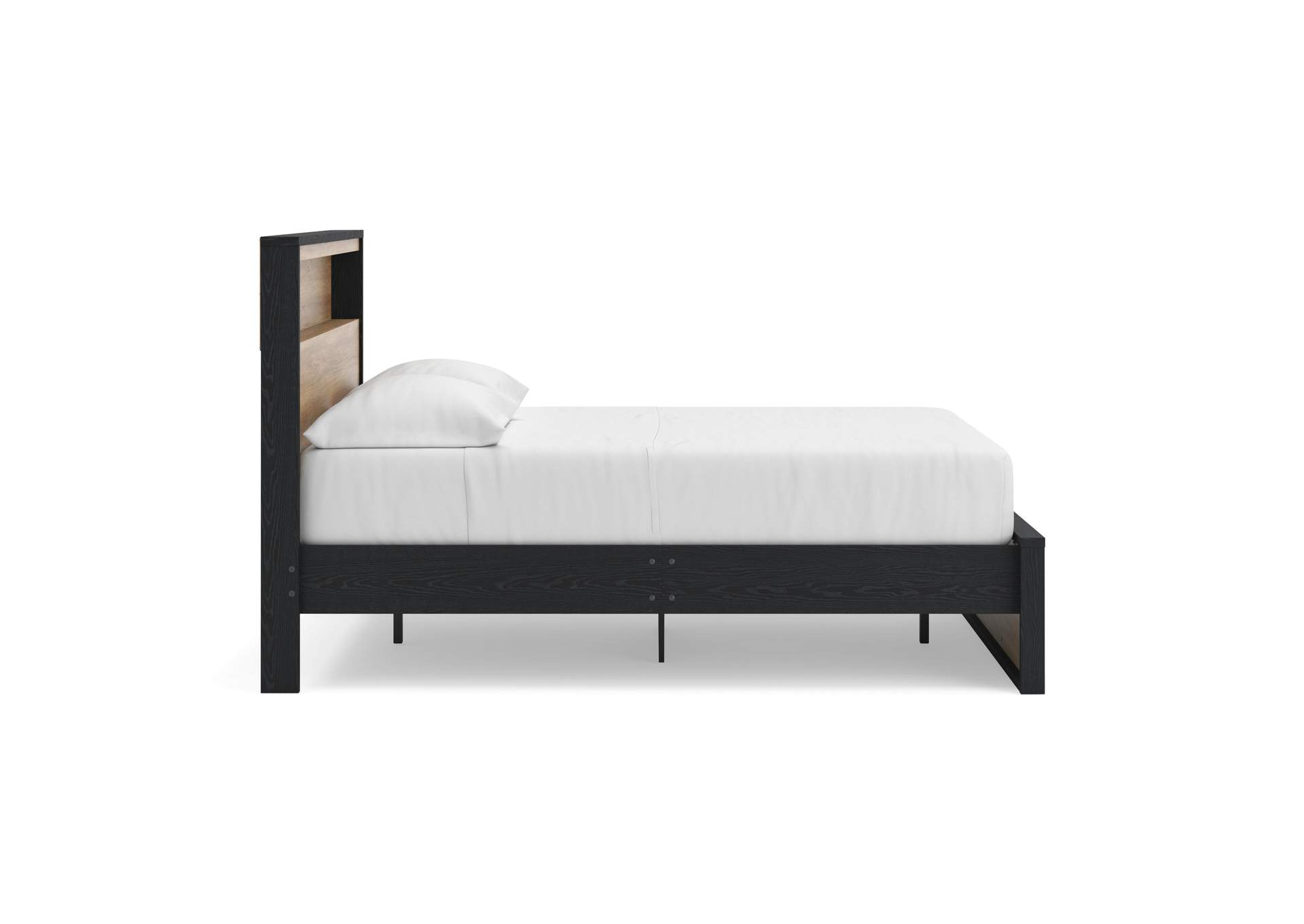 Kozmour Full Bookcase Complete Bed Frame image 7