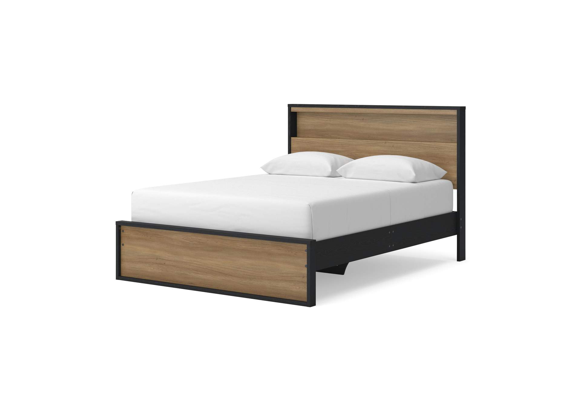 Kozmour Queen Bookcase Complete Bed Frame image 4