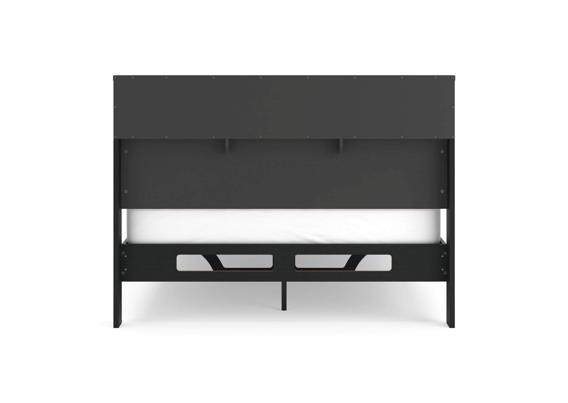 Kozmour Queen Bookcase Complete Bed Frame image 6