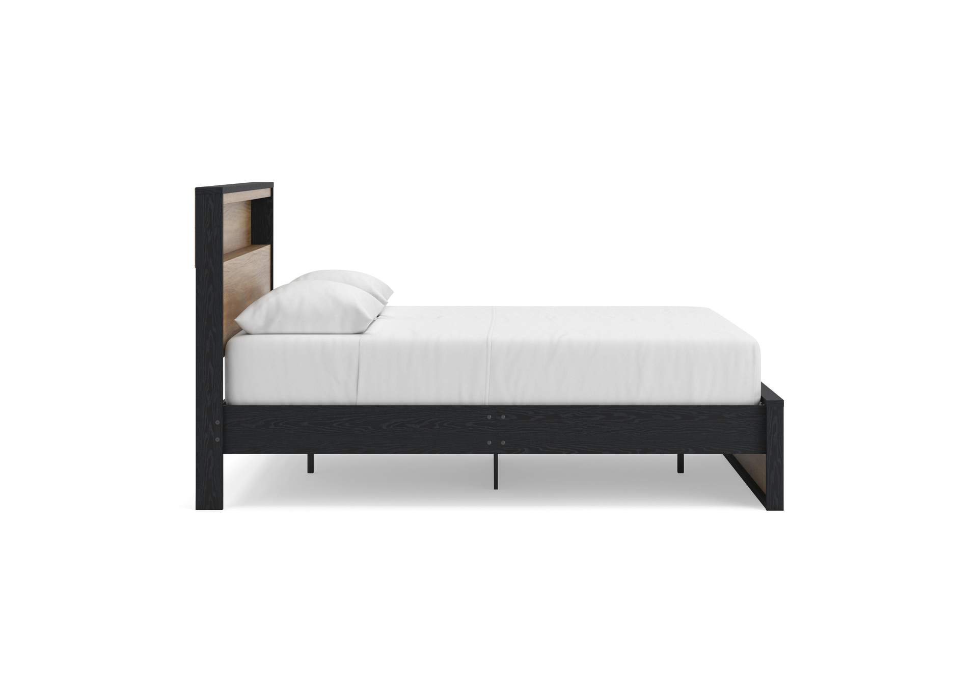 Kozmour Queen Bookcase Complete Bed Frame image 7