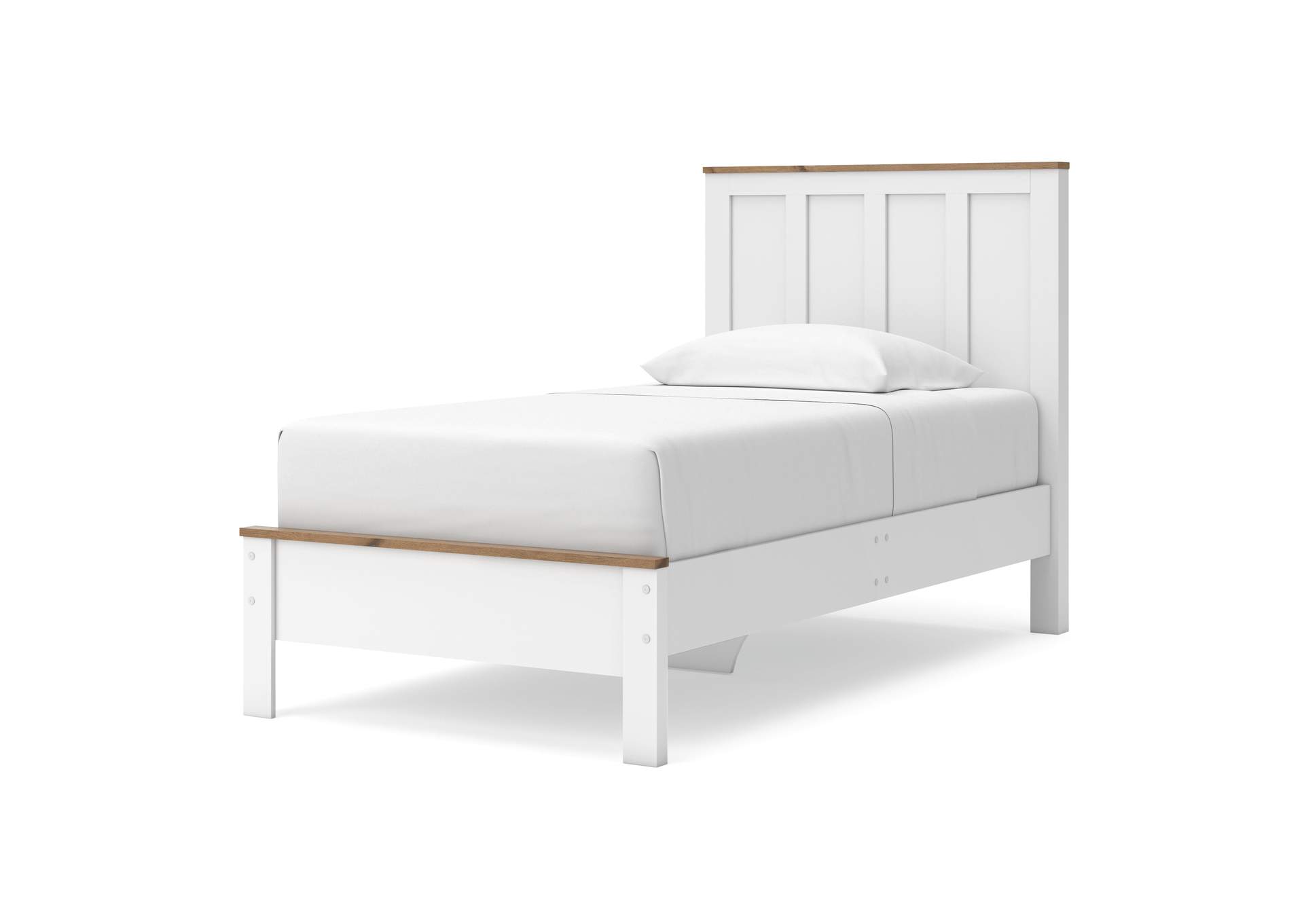 Kerisden Twin Panel Complete Bed Frame image 4