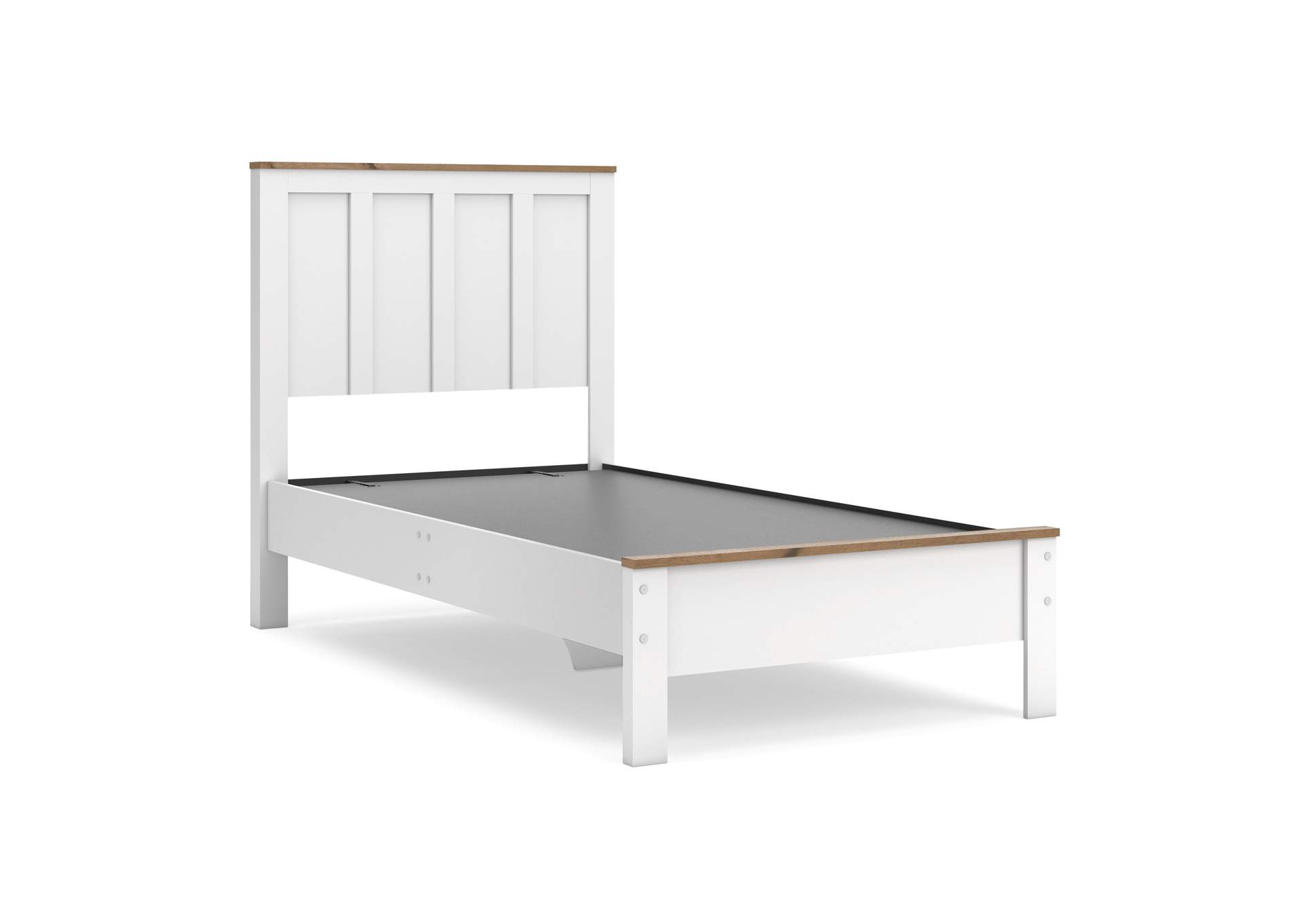 Kerisden Twin Panel Complete Bed Frame image 3