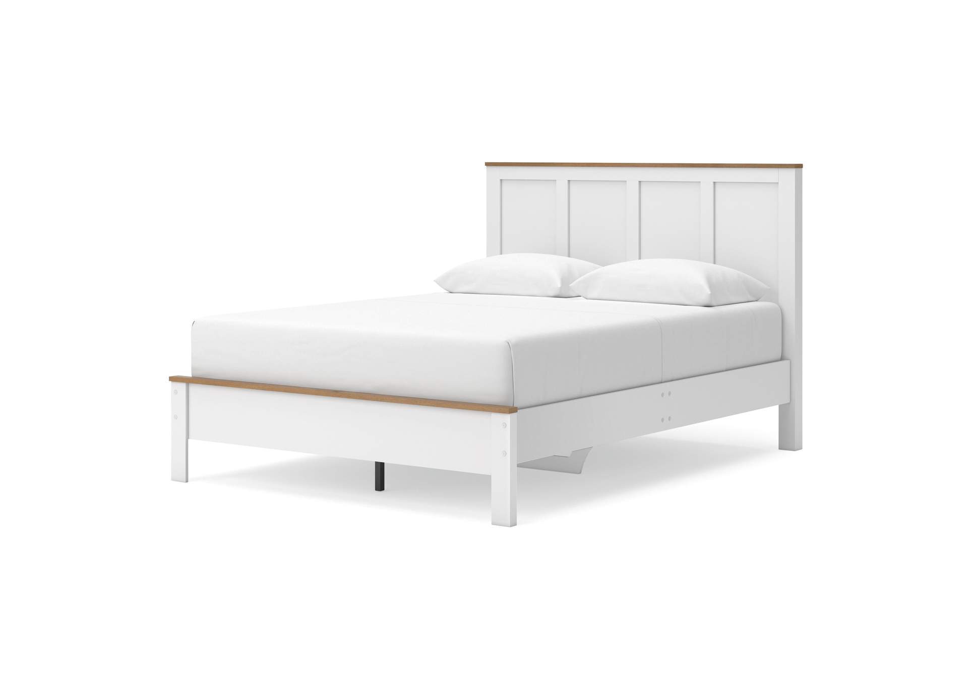 Kerisden Queen Panel Complete Bed Frame image 4