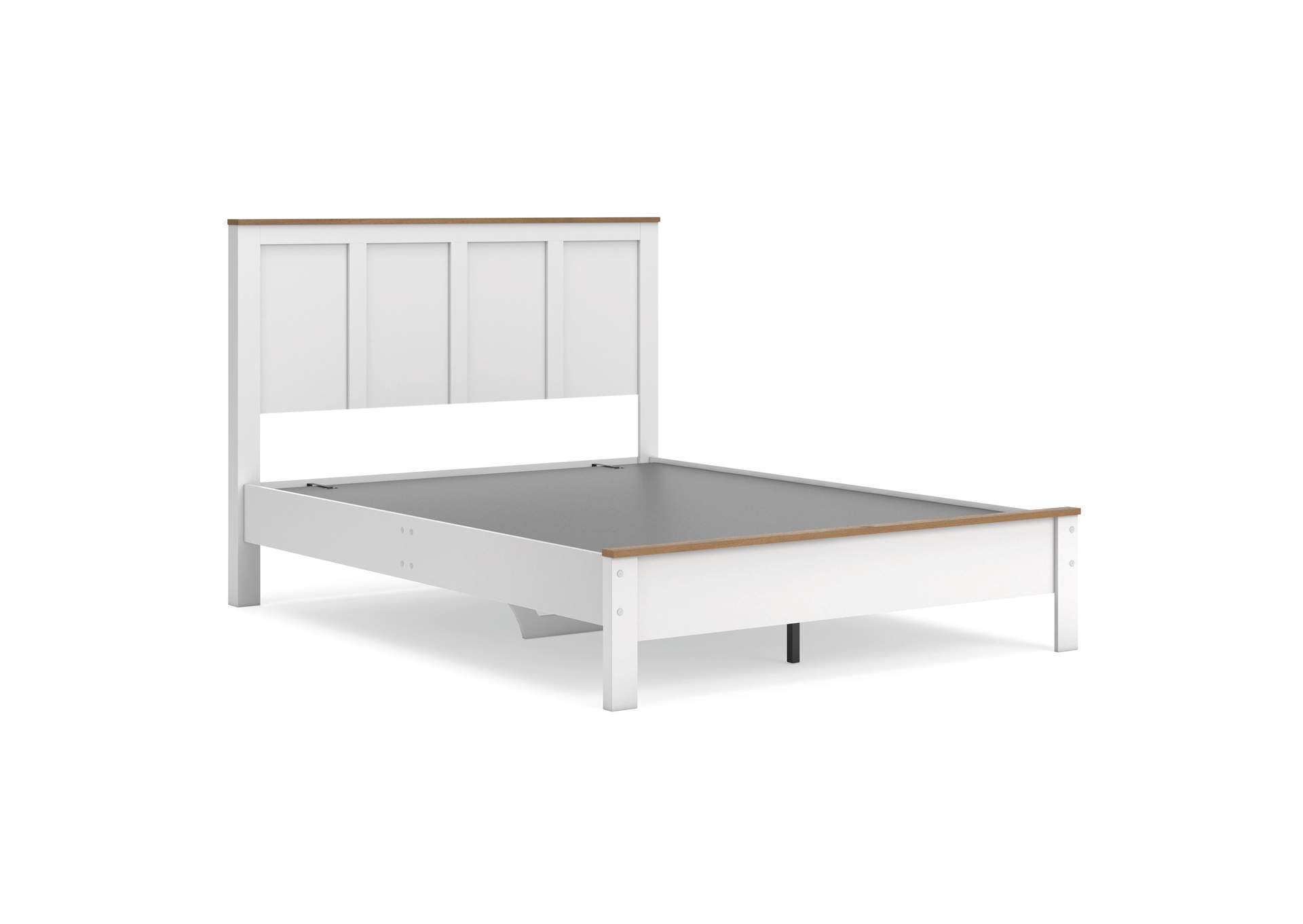 Kerisden Queen Panel Complete Bed Frame image 3