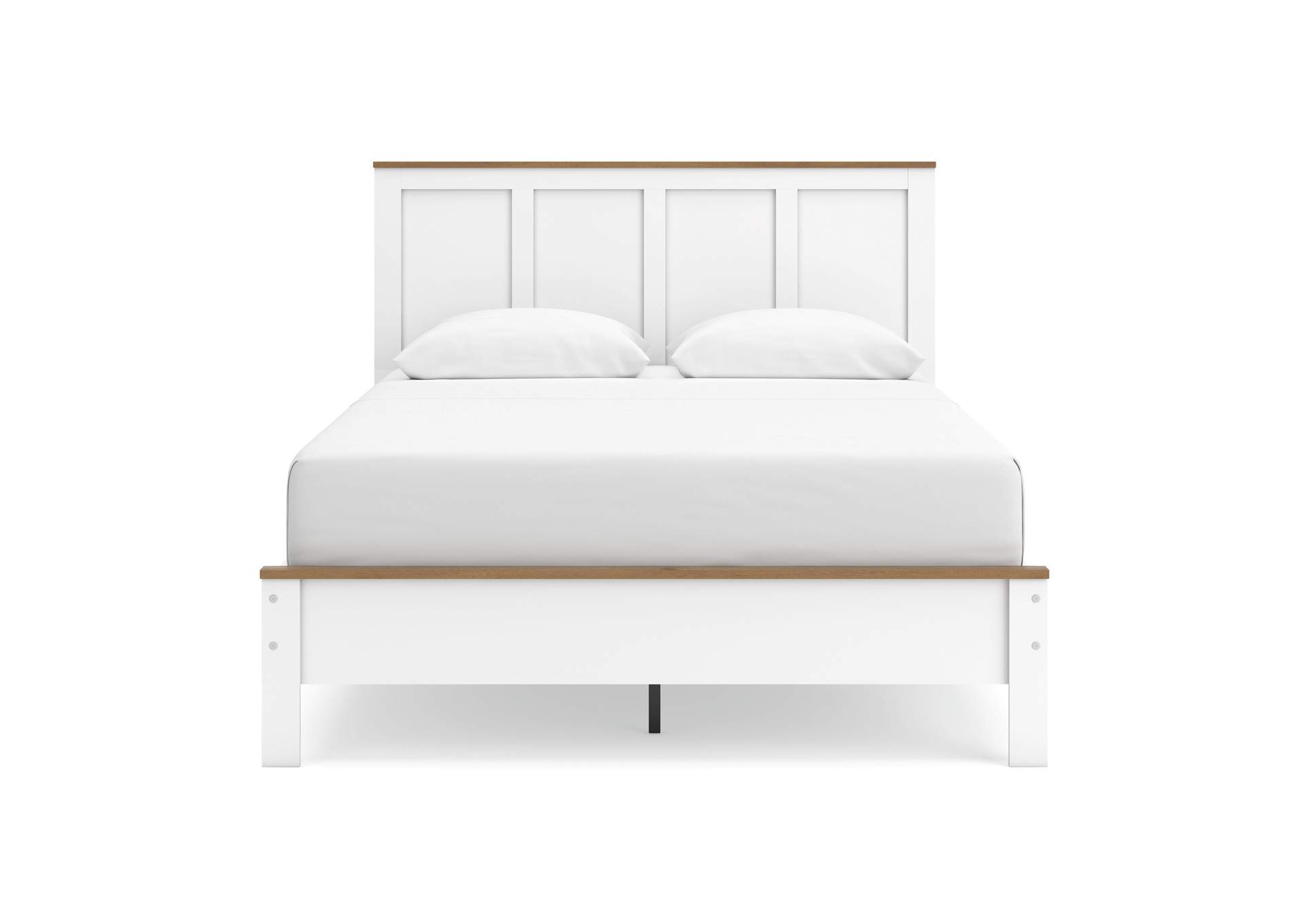 Kerisden Queen Panel Complete Bed Frame image 5