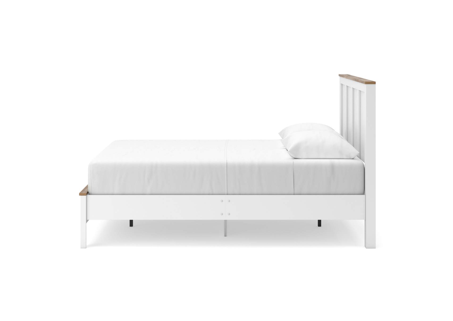 Kerisden Queen Panel Complete Bed Frame image 8
