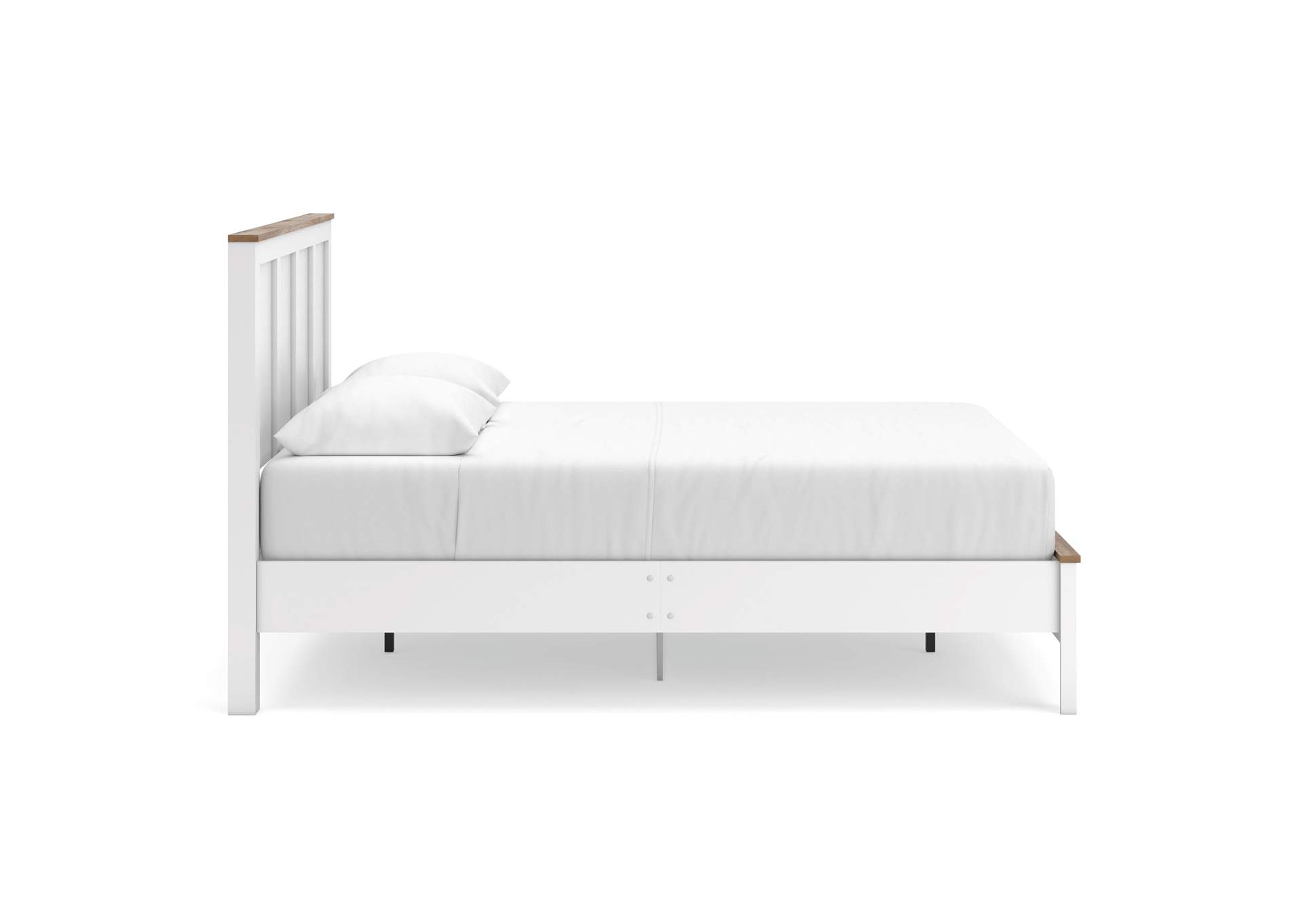 Kerisden Queen Panel Complete Bed Frame image 7