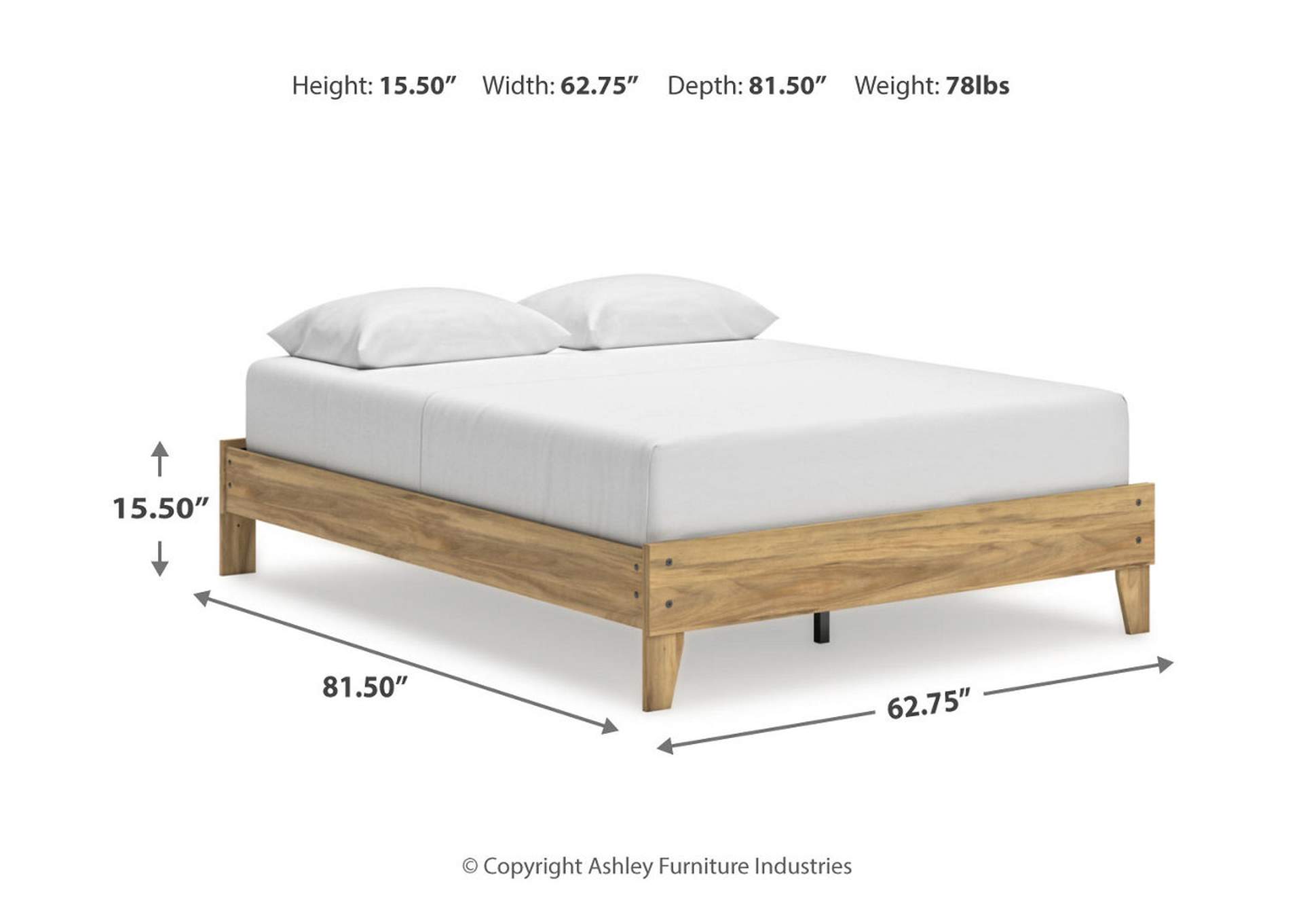 Bermacy Queen Platform Bed image 9