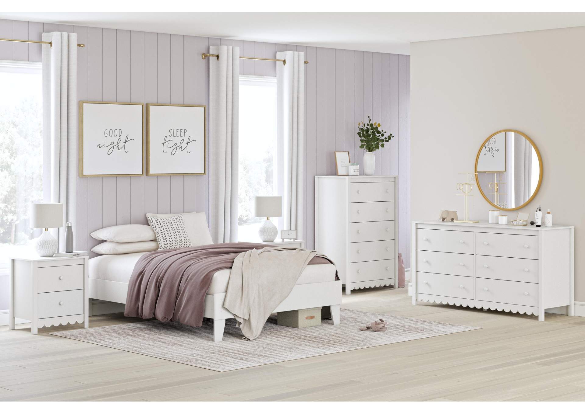 Hallityn Full Platform Bed image 11