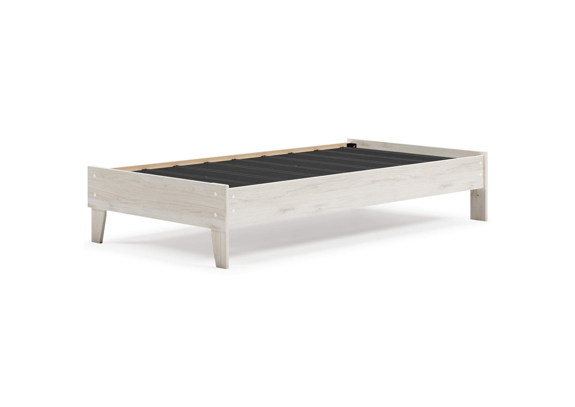 Socalle Twin Platform Bed with Chime 8 Inch Firm Innerspring Mattress image 6