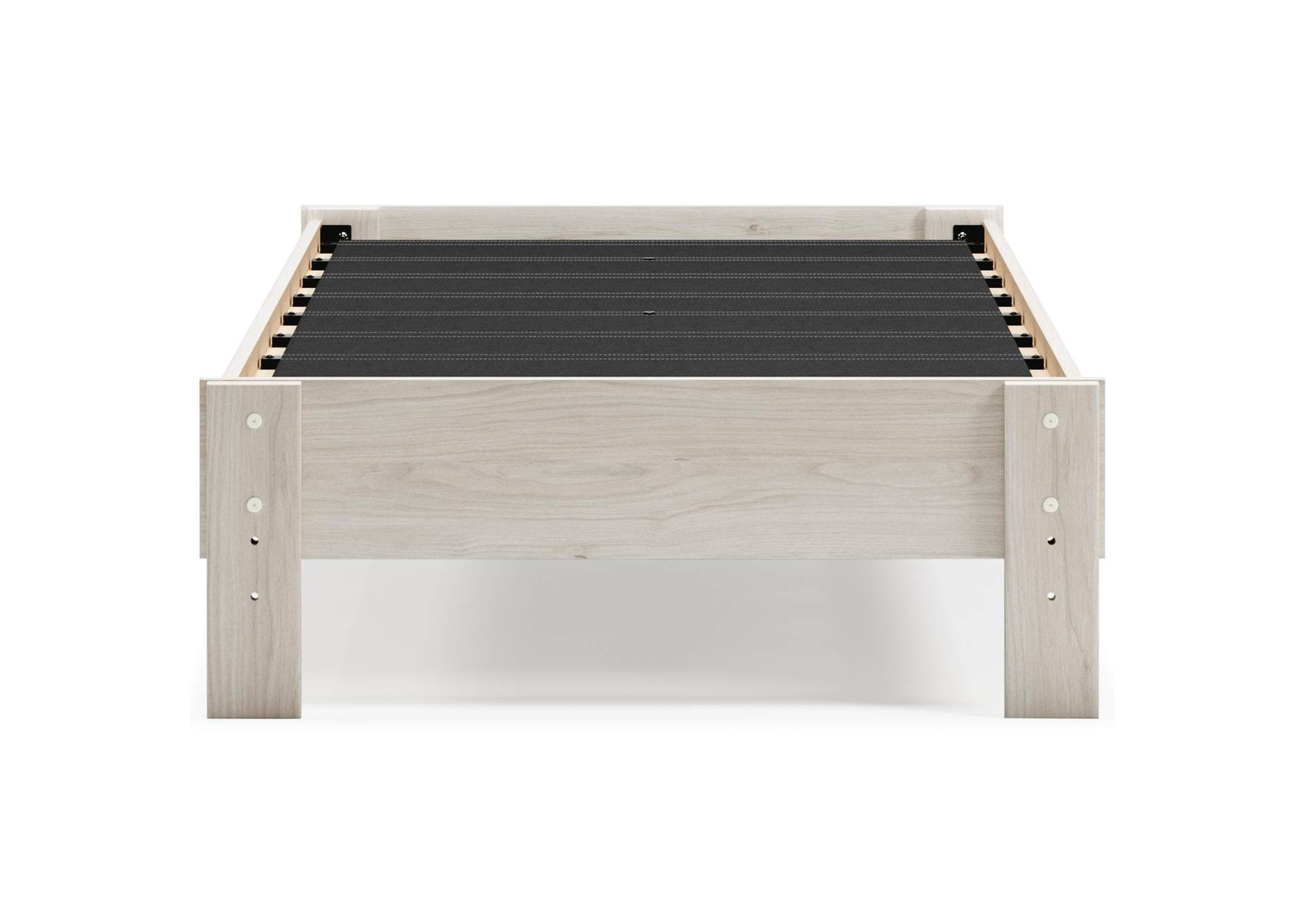 Socalle Twin Platform Bed with Chime 8 Inch Firm Innerspring Mattress image 7
