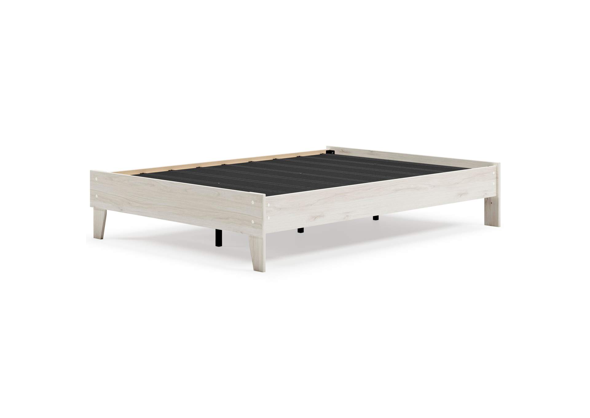 Socalle Full Platform Bed with Chime 12 Inch Plush Hybrid Twin Mattress image 6