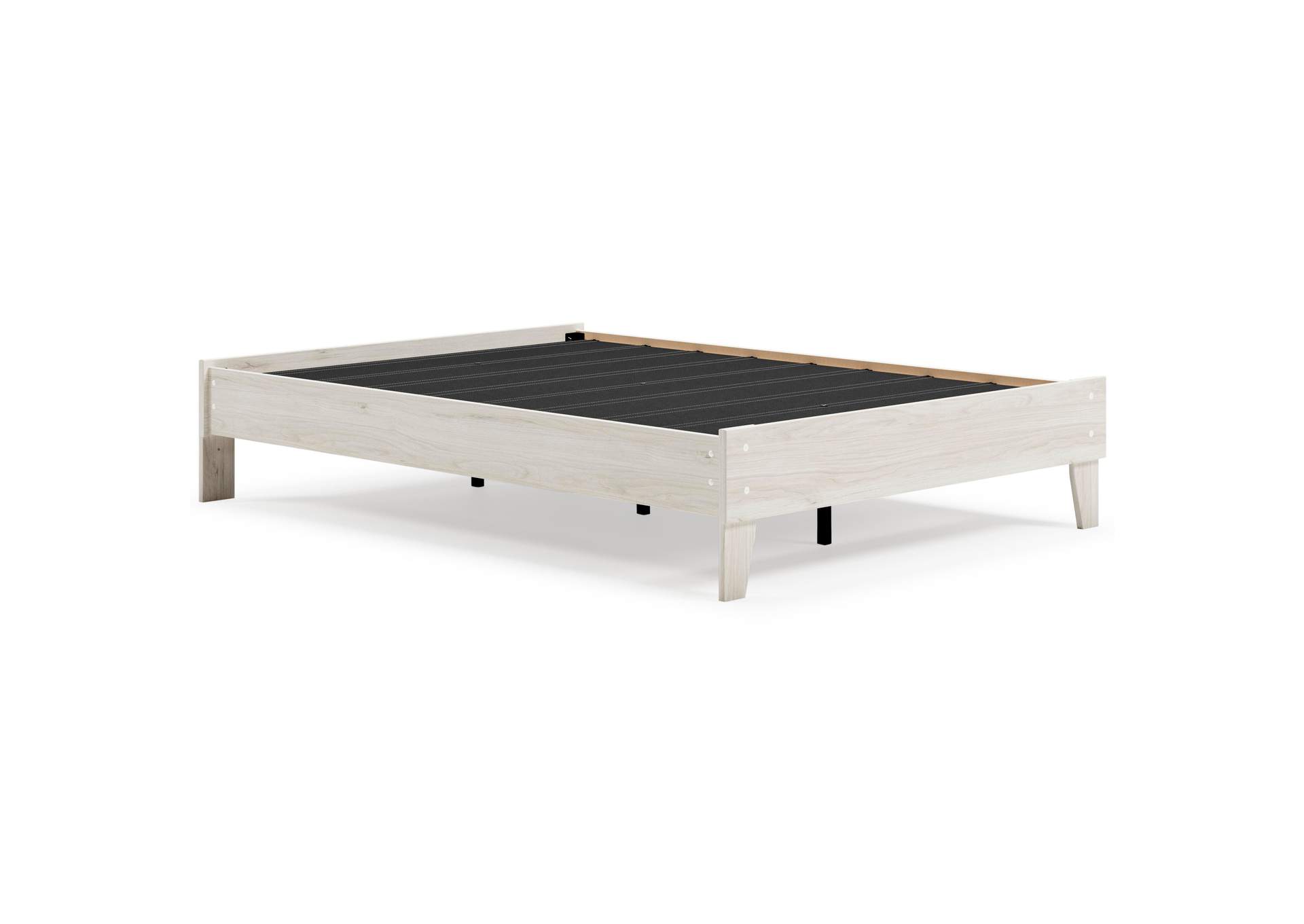 Socalle Full Platform Bed with Chime 12 Inch Plush Hybrid Twin Mattress image 3