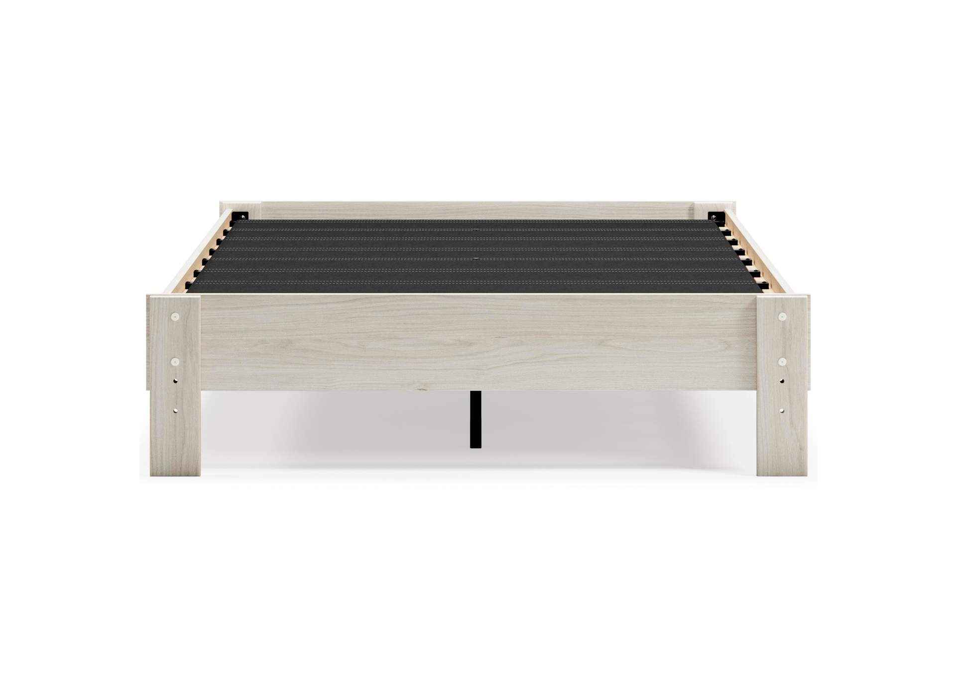 Socalle Full Platform Bed with Chime 12 Inch Plush Hybrid Twin Mattress image 7