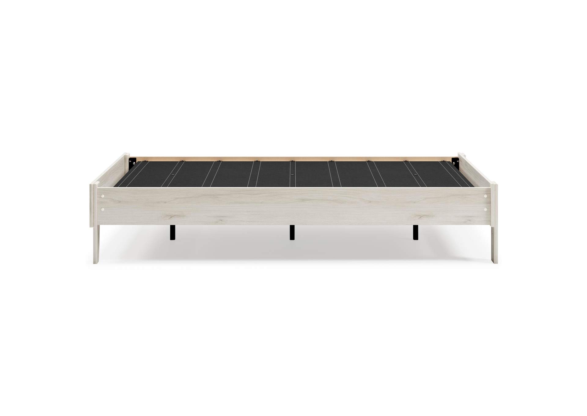 Socalle Full Platform Bed with Chime 12 Inch Plush Hybrid Twin Mattress image 9