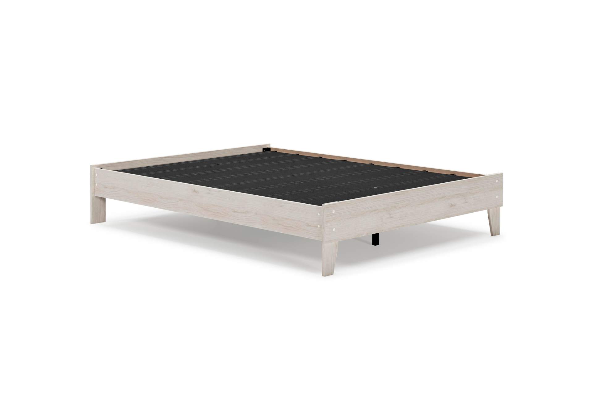 Socalle Queen Platform Bed with Chime 12 Inch Plush Hybrid Twin Mattress image 3