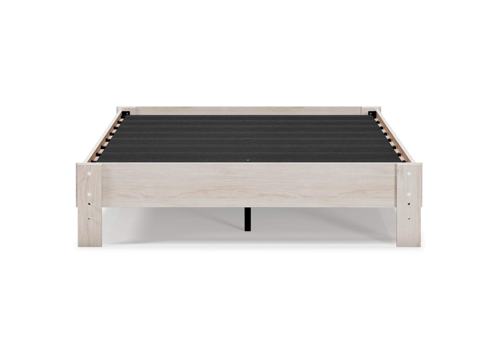 Socalle Queen Platform Bed with Chime 12 Inch Plush Hybrid Twin Mattress image 6