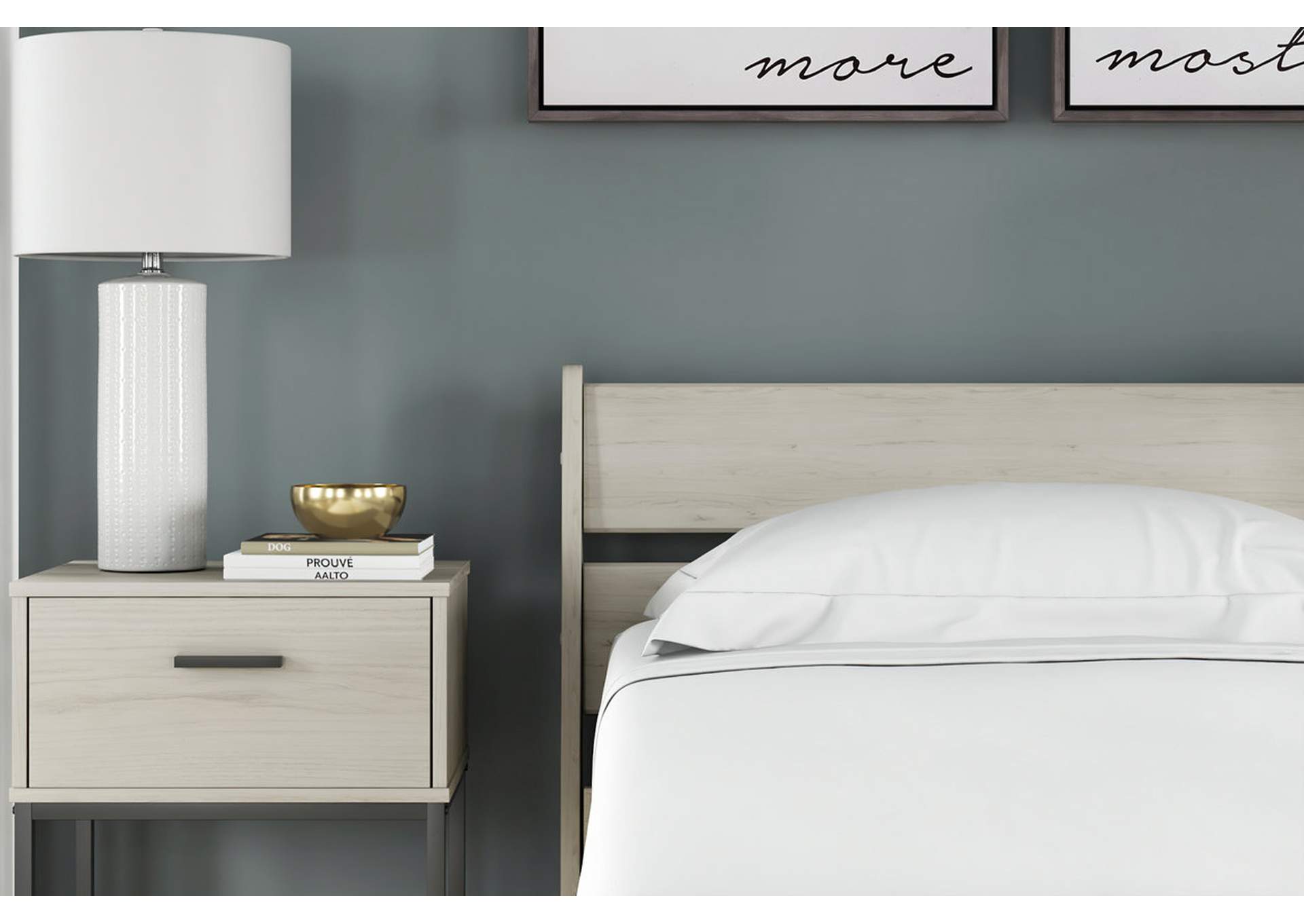 Socalle Twin Panel Platform Bed image 9
