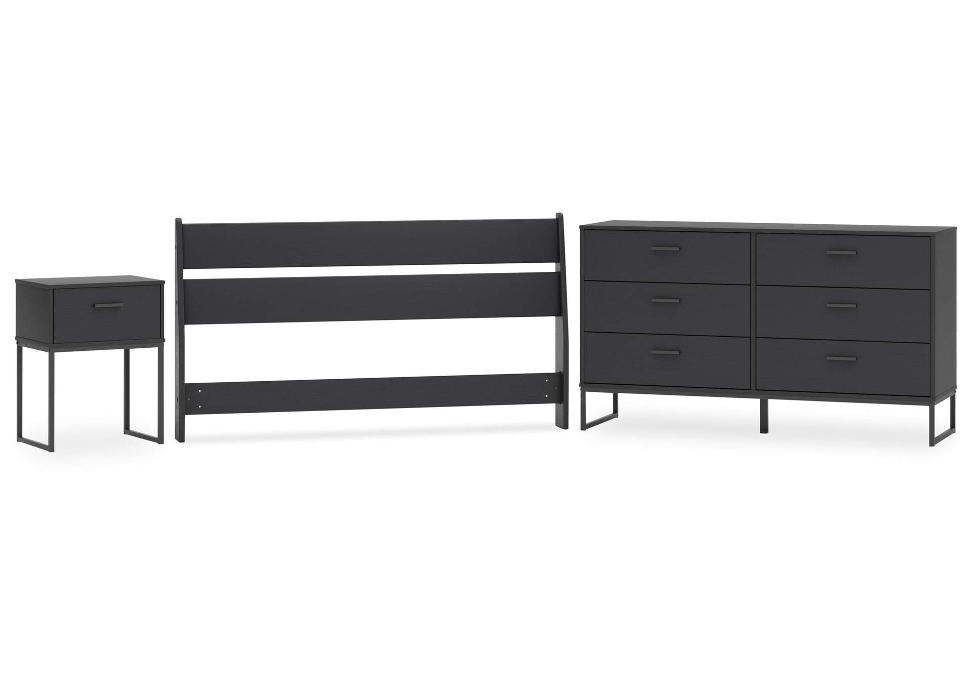 Socalle Queen Panel Headboard, Dresser and Nightstand image 1
