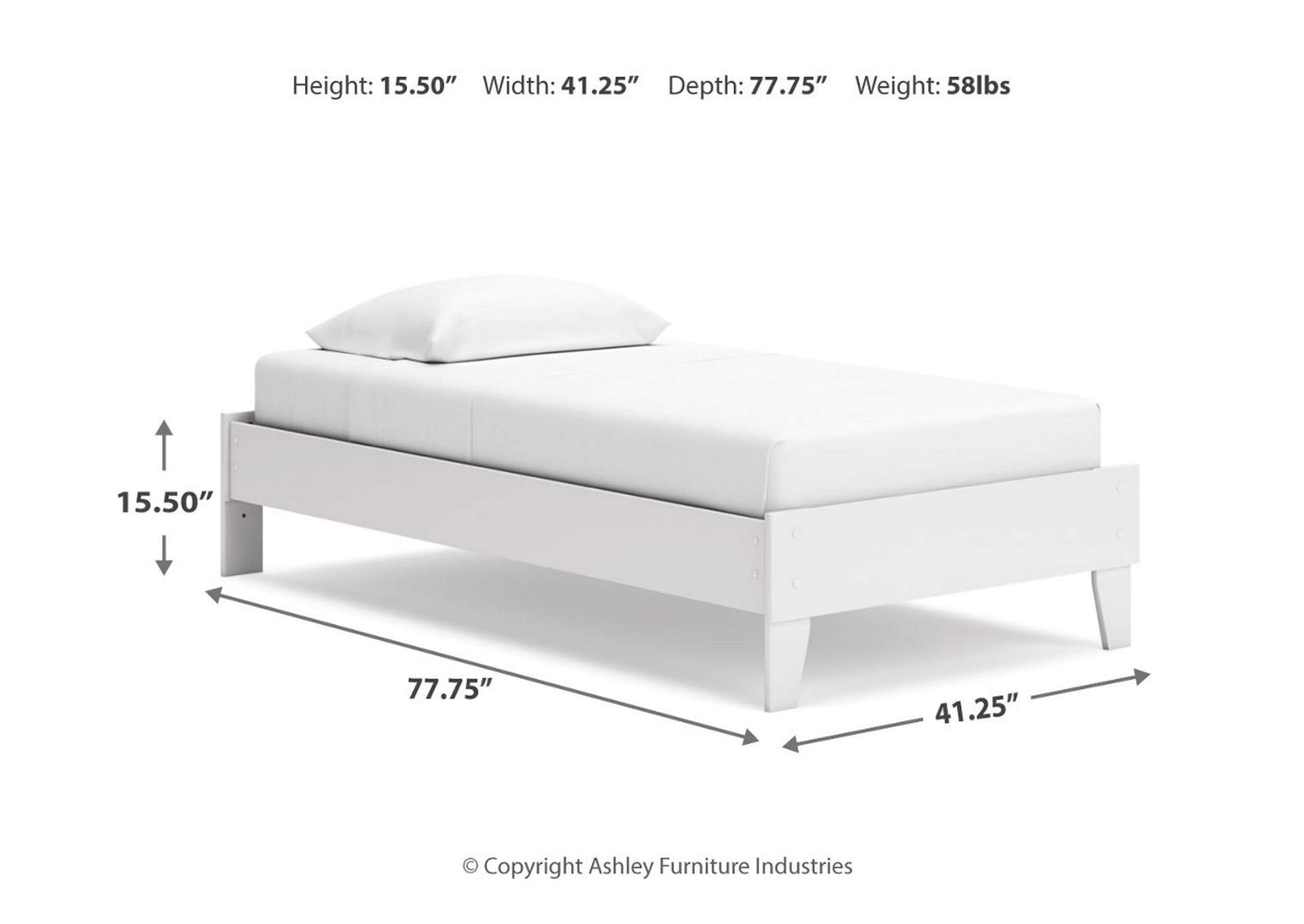 Socalle Twin Platform Bed image 9
