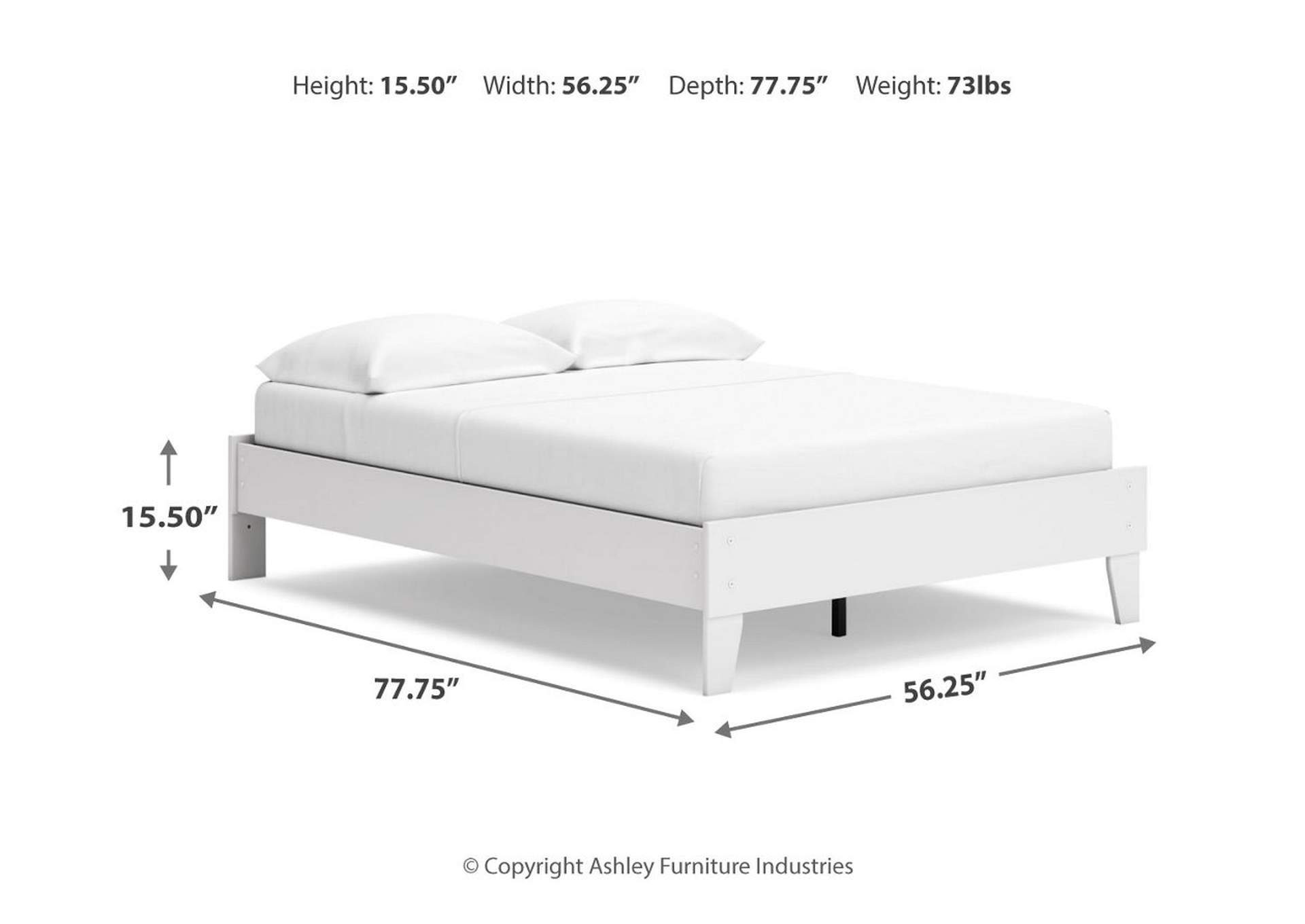 Socalle Full Platform Bed image 7