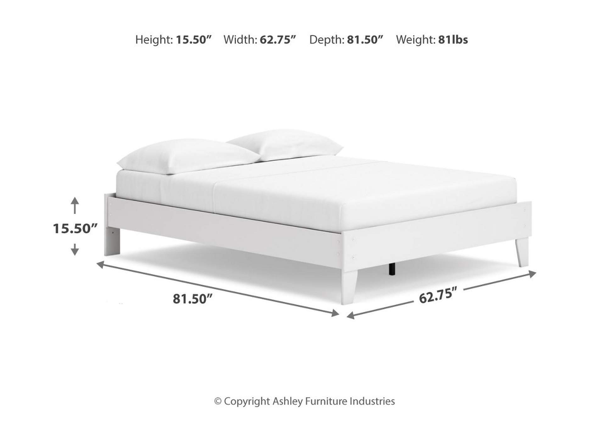 Socalle Queen Platform Bed image 9