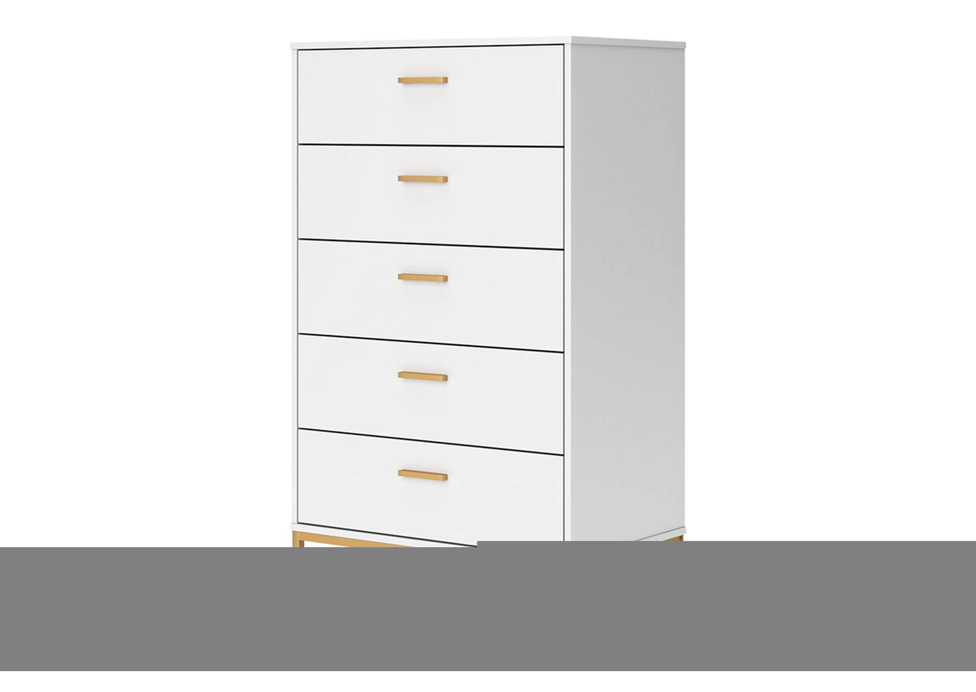 Socalle Queen Panel Platform Bed with Dresser, Chest and Nightstand