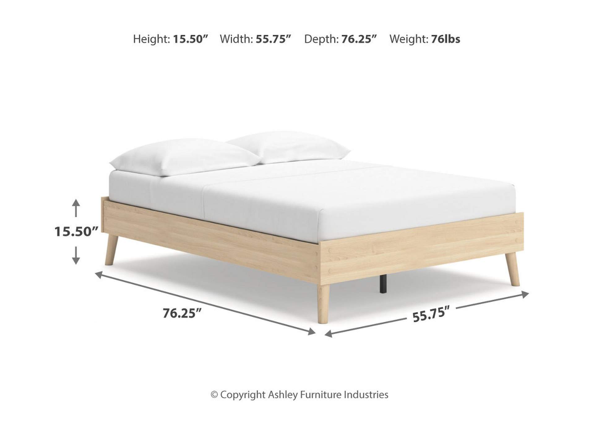 Cabinella Full Platform Bed image 10