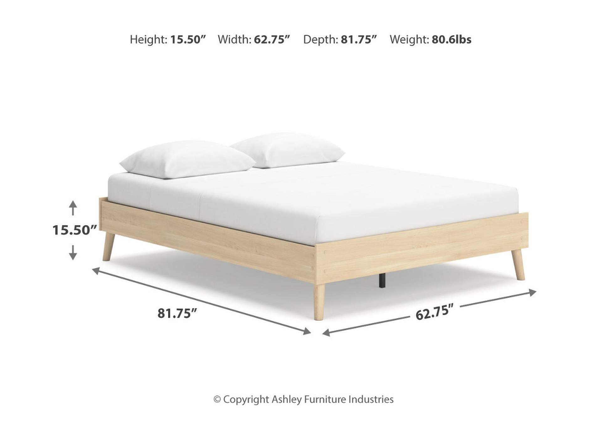 Cabinella Queen Platform Bed image 9