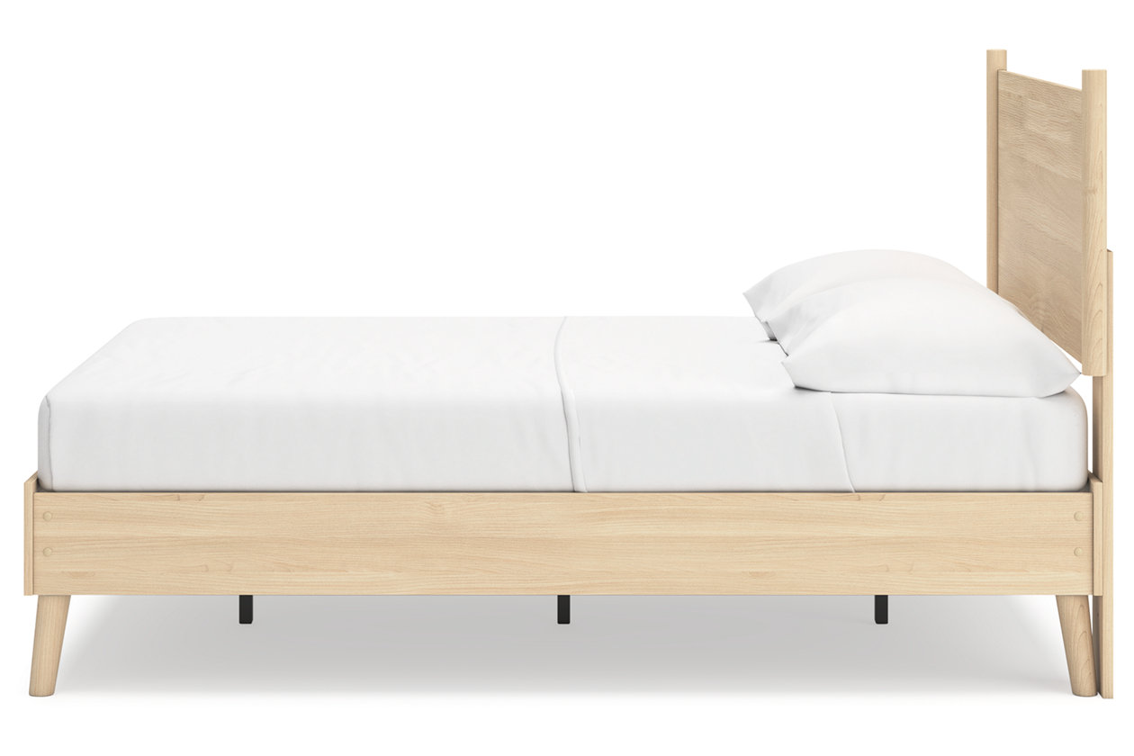 Cabinella Full Platform Panel Bed with Dresser, Chest and 2 Nightstands
