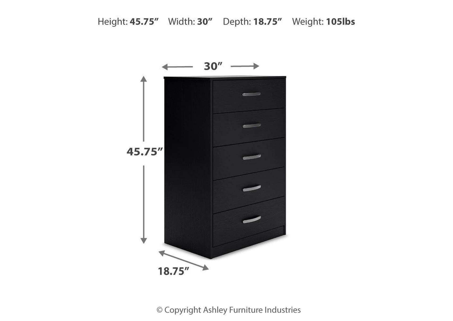 Finch Queen Platform Bed with Dresser and Chest image 6