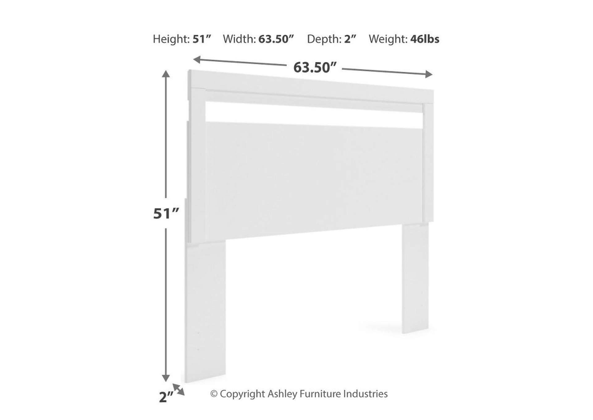 Flannia Queen Panel Headboard image 5