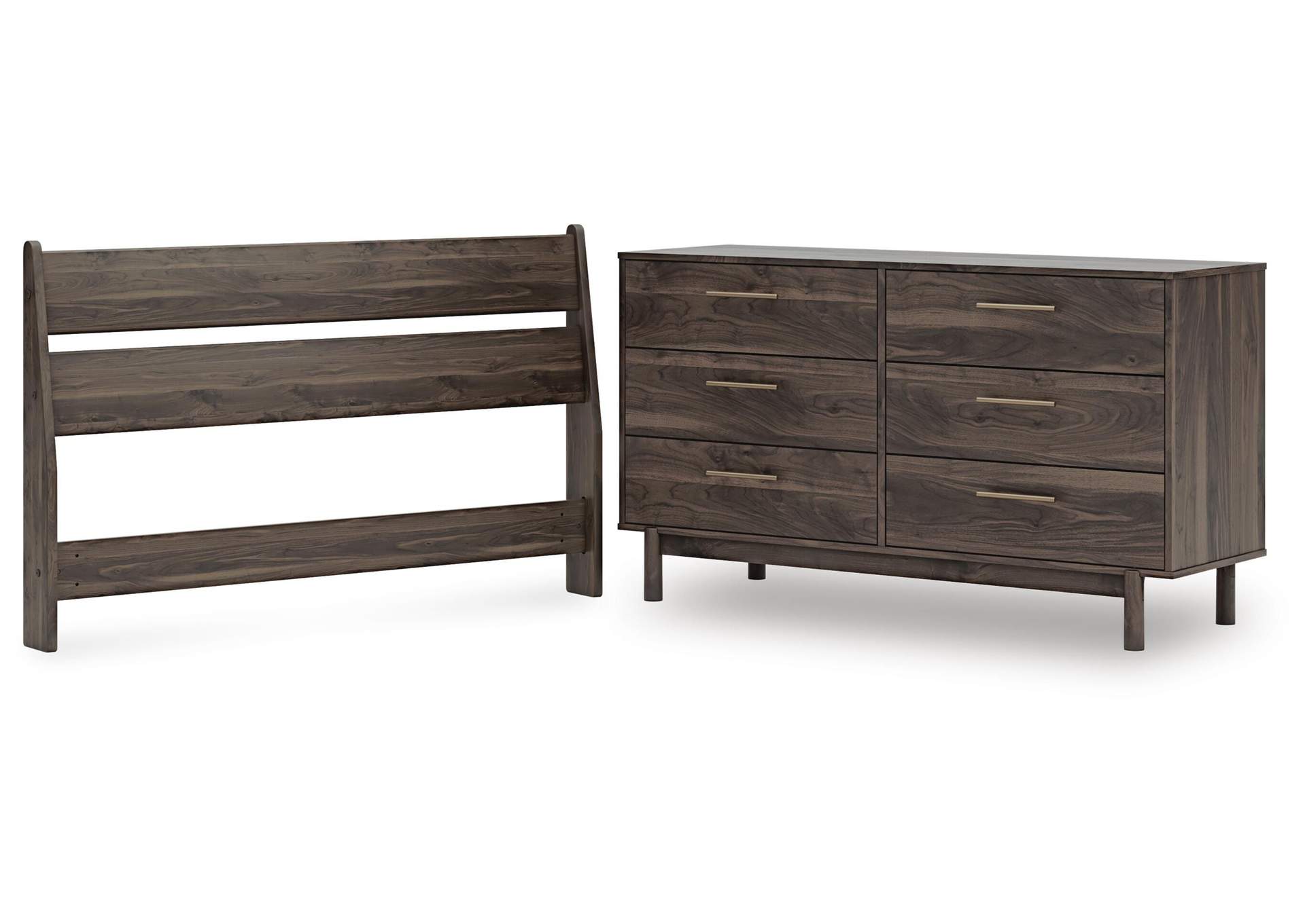 Calverson Full Panel Headboard and Dresser image 1