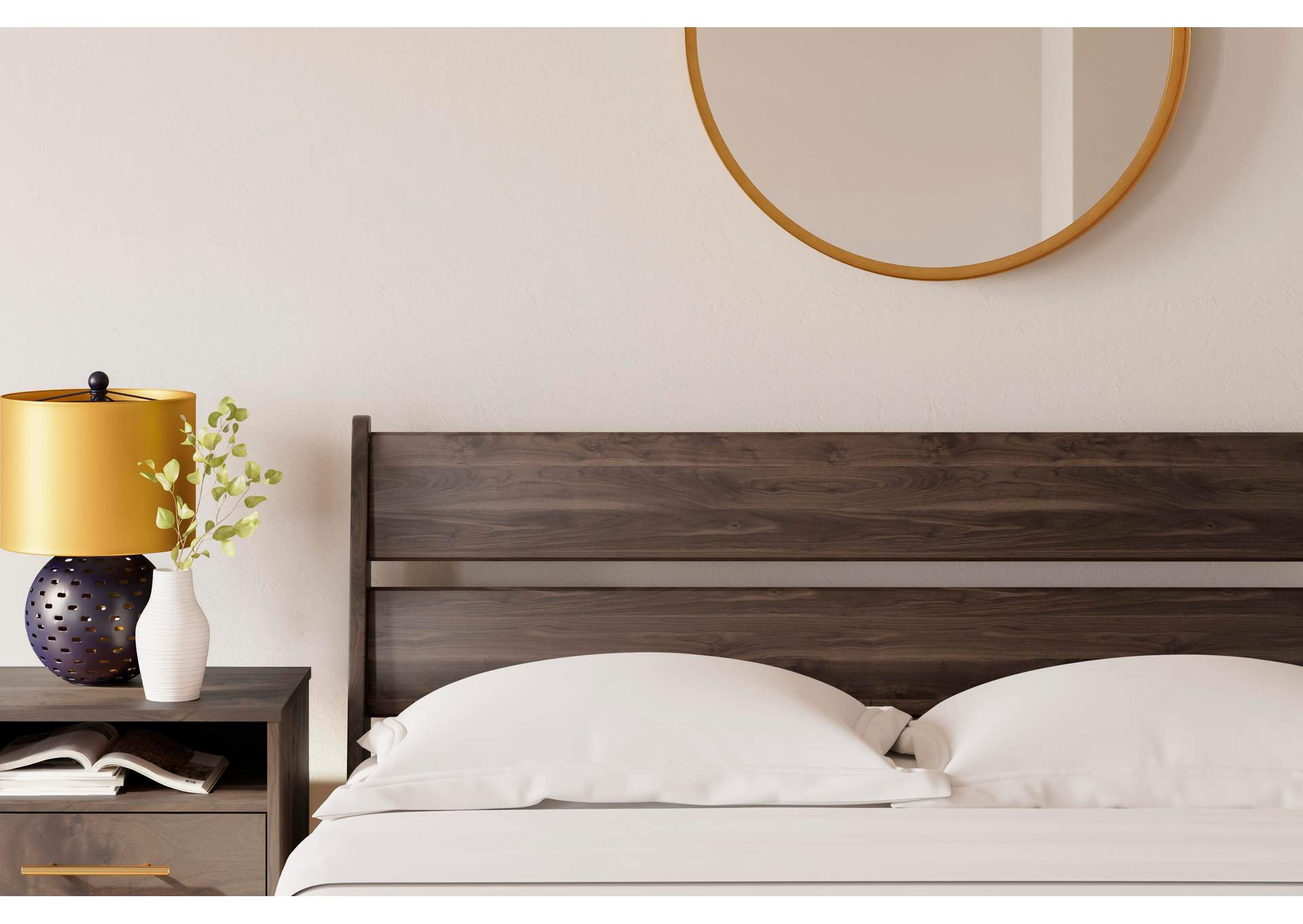 Calverson Queen Panel Platform Bed, Dresser, Chest and 2 Nightstands image 15