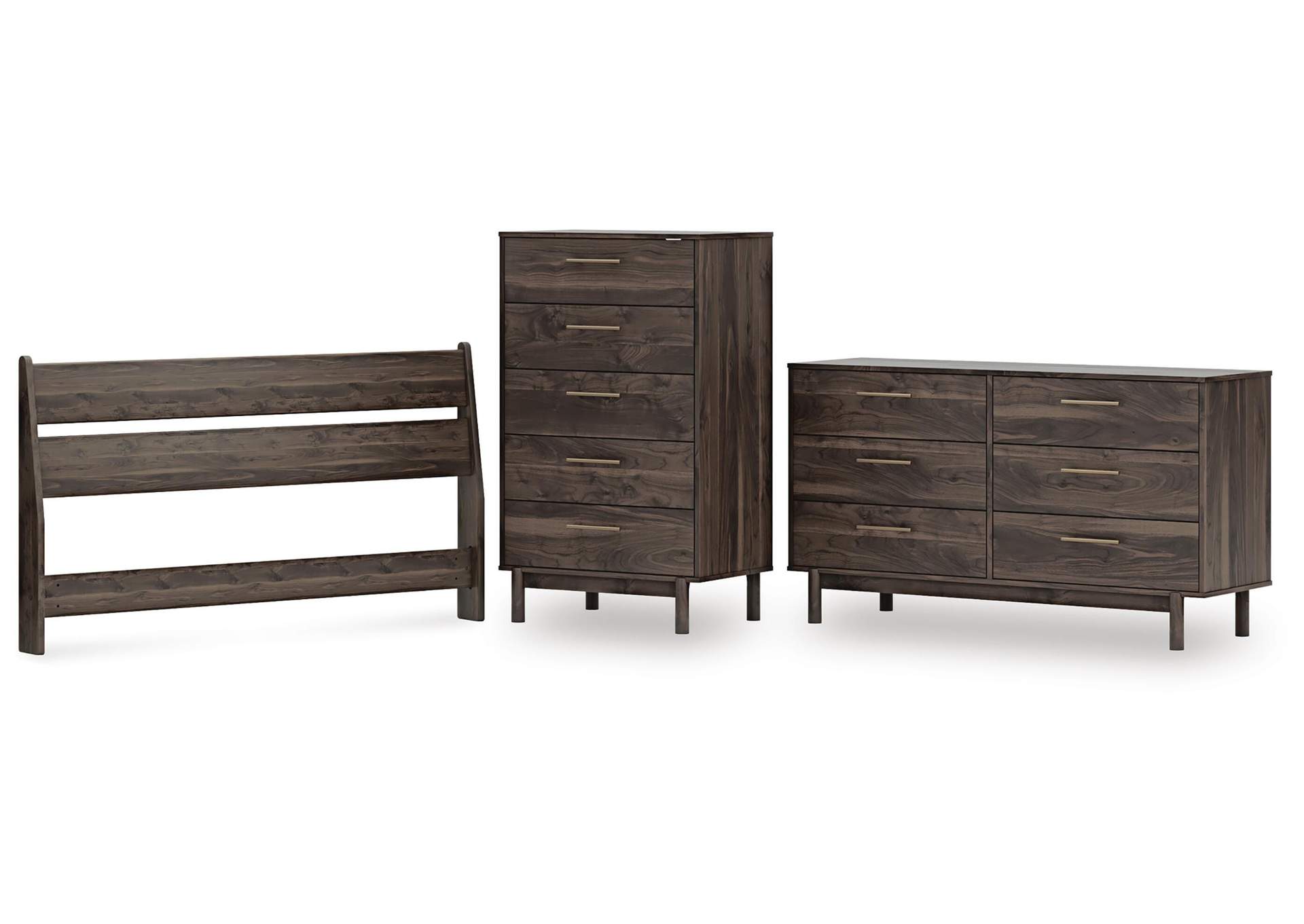 Calverson Queen Panel Headboard, Dresser and Chest image 1