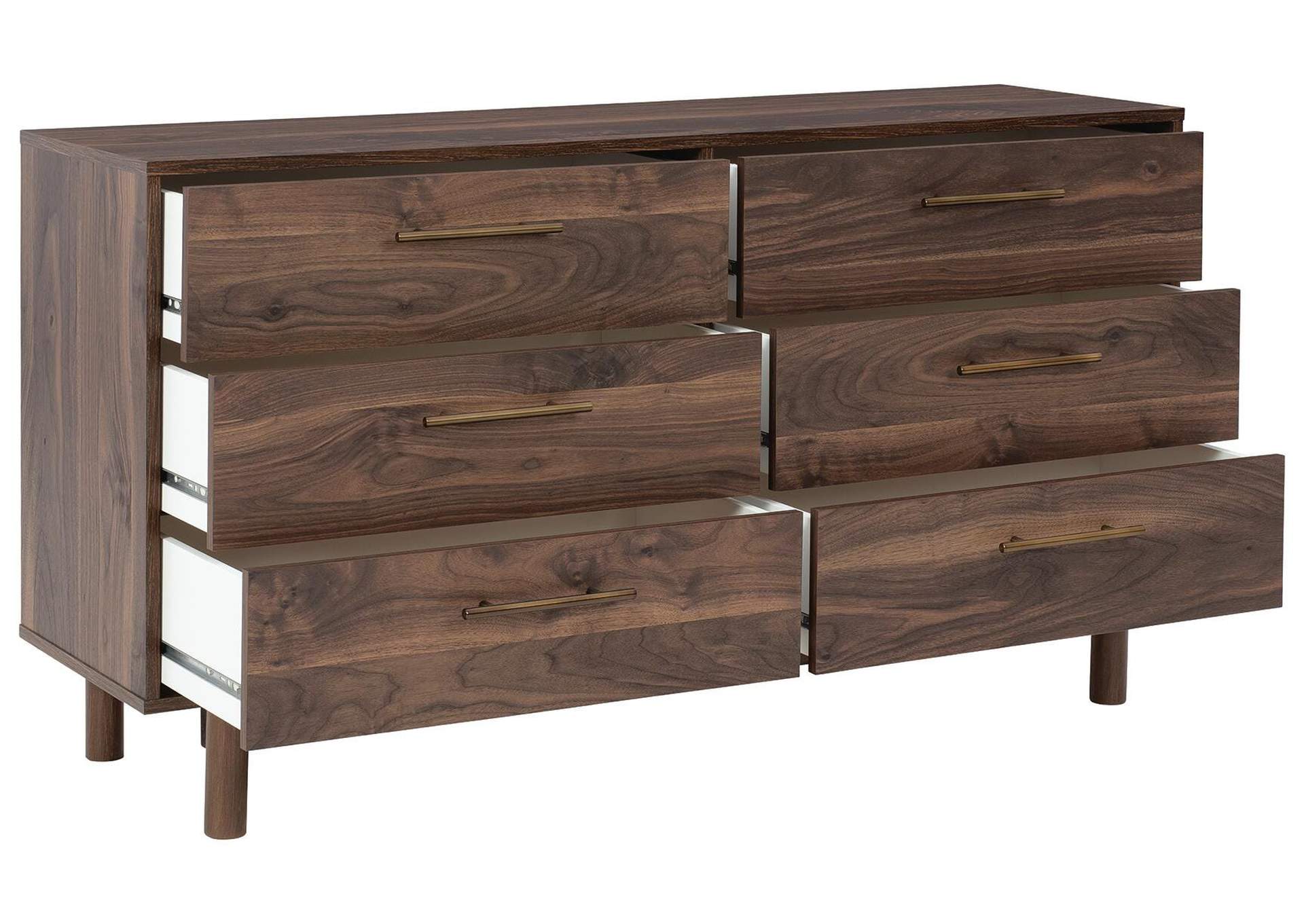 Calverson Queen Panel Platform Bed, Dresser, Chest and 2 Nightstands image 29