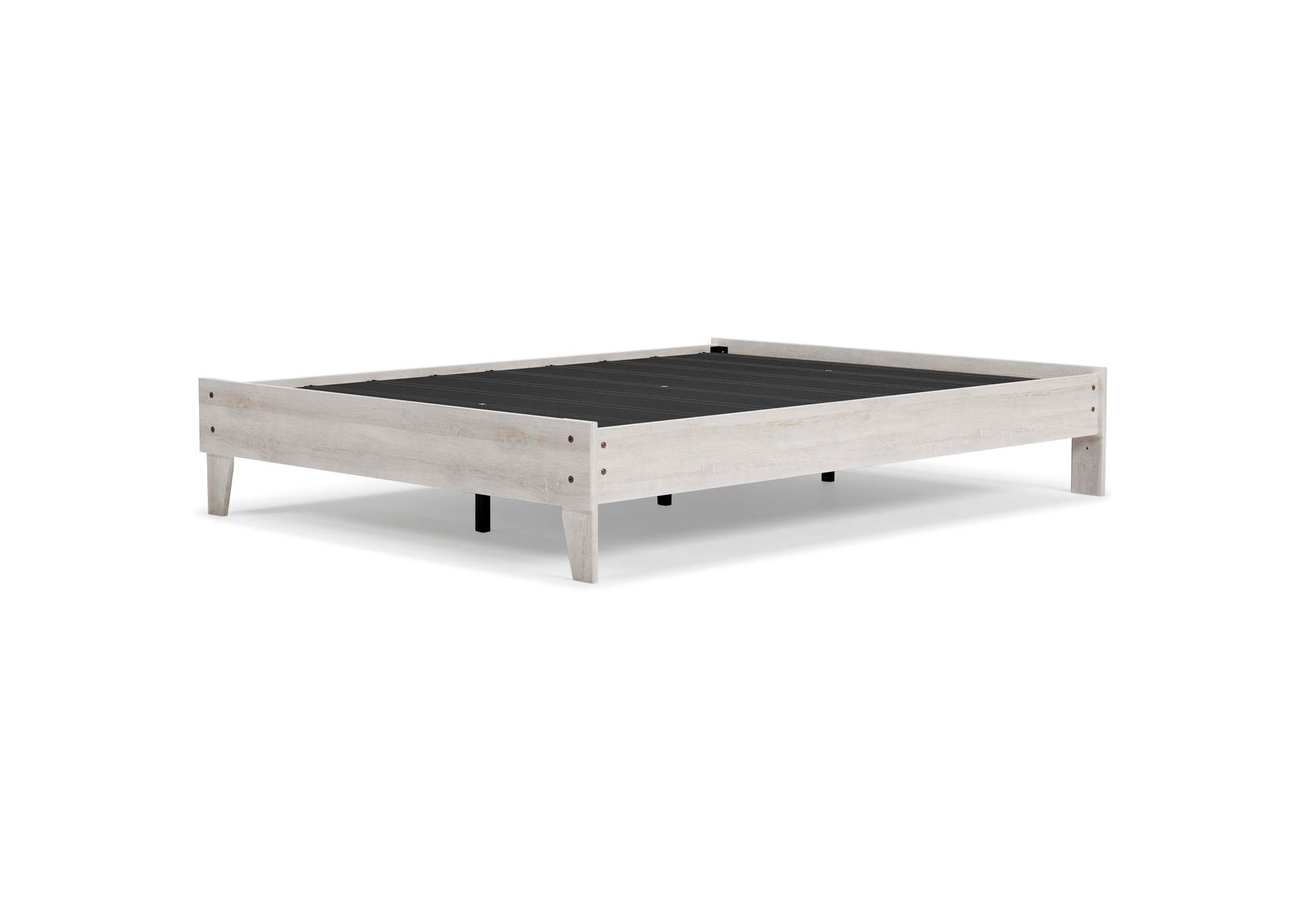 Shawburn Queen Platform Bed with Chime 8 Inch Medium Memory Foam Mattress image 7