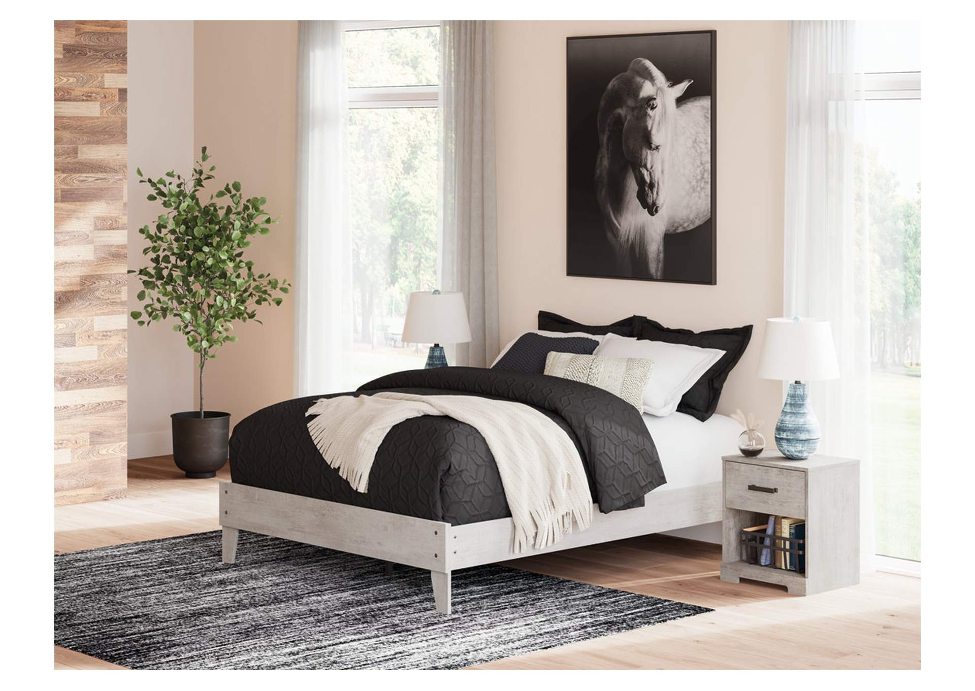 Shawburn Queen Platform Bed