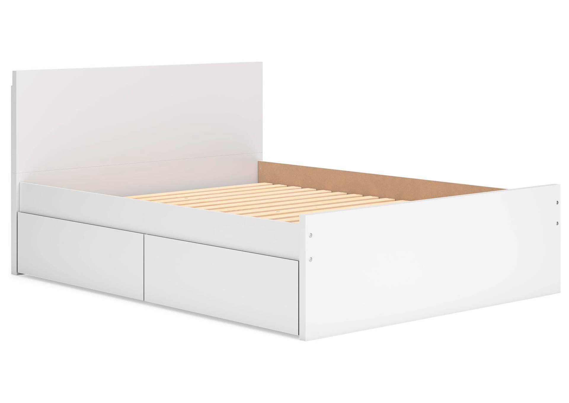 Onita Queen Panel Platform Bed with 2 Side Storage image 4