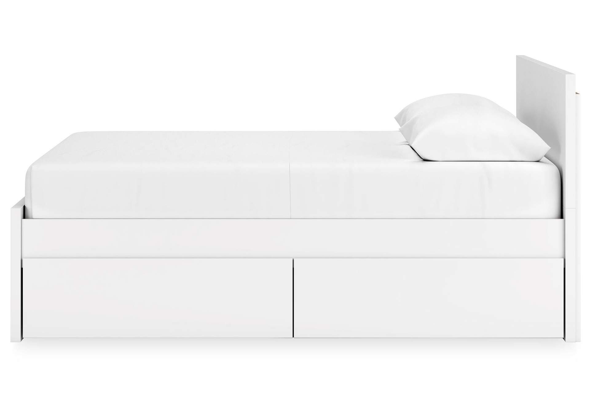 Onita Queen Panel Platform Bed with 2 Side Storage image 14