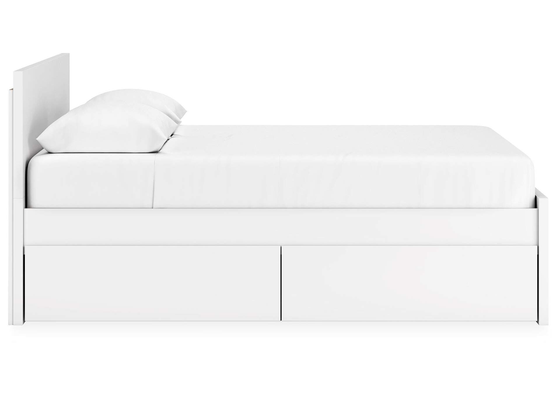 Onita Queen Panel Platform Bed with 2 Side Storage image 11